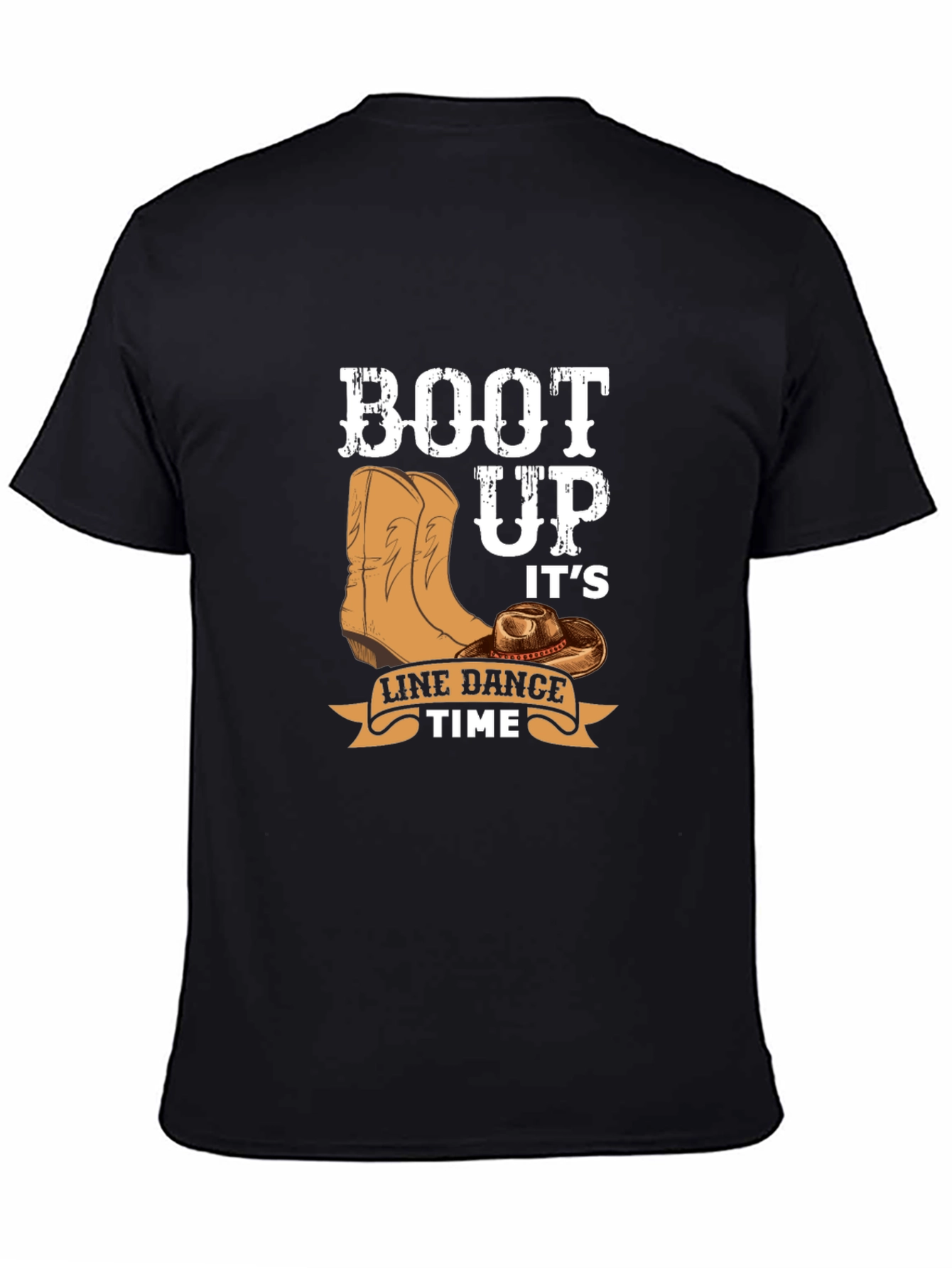 Boot Up Line Dance T-Shirt - Country Western Style