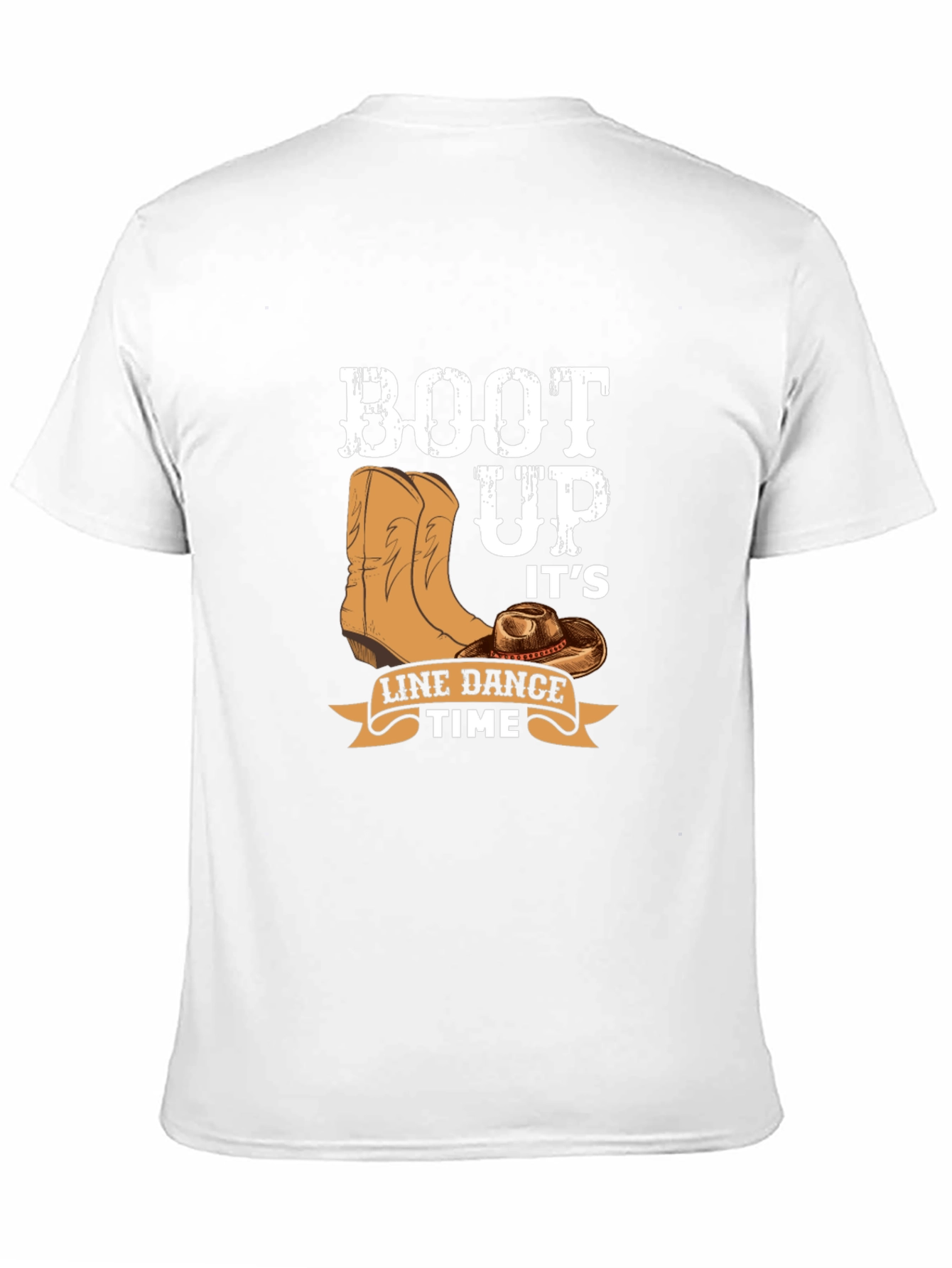 Boot Up Line Dance T-Shirt - Country Western Style
