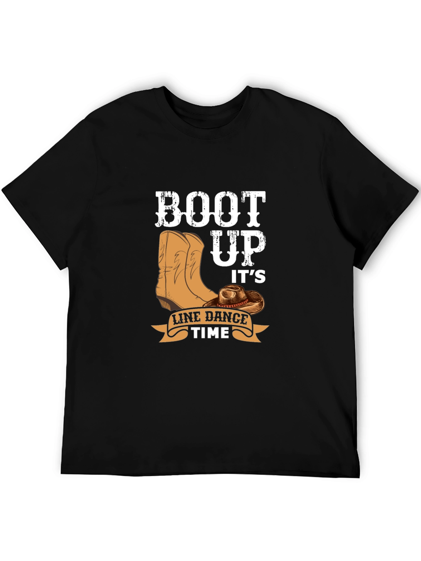 Boot Up Line Dance T-Shirt - Country Western Style