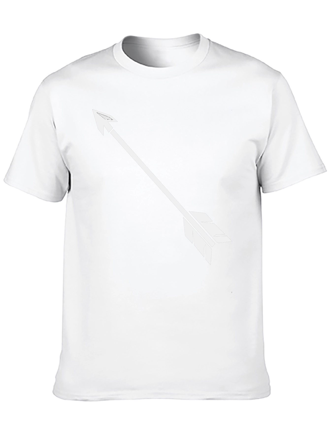Arrow Graphic Tee - Trendy Casual Style