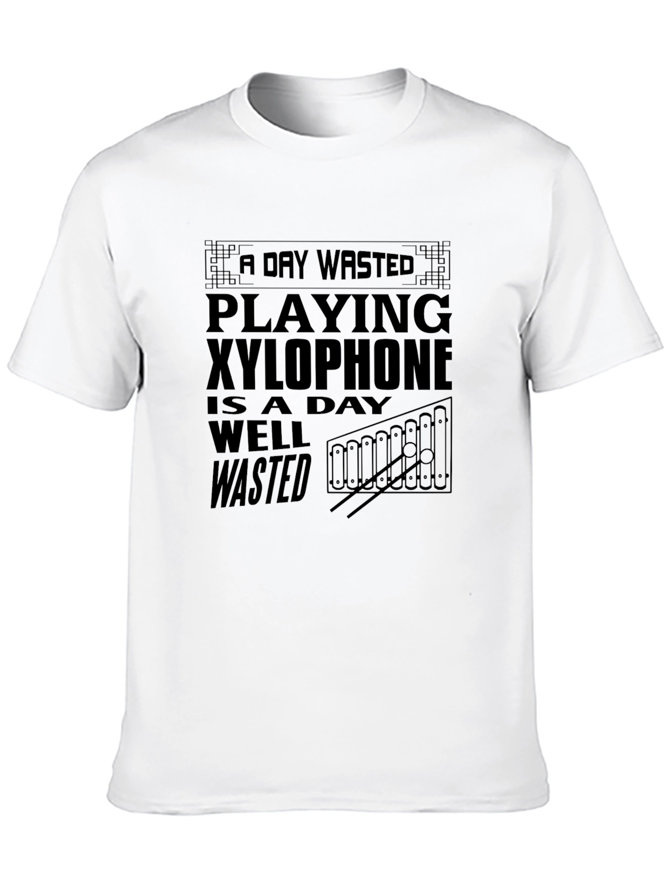 Xylophone Player T-Shirt - A Day Wasted Design