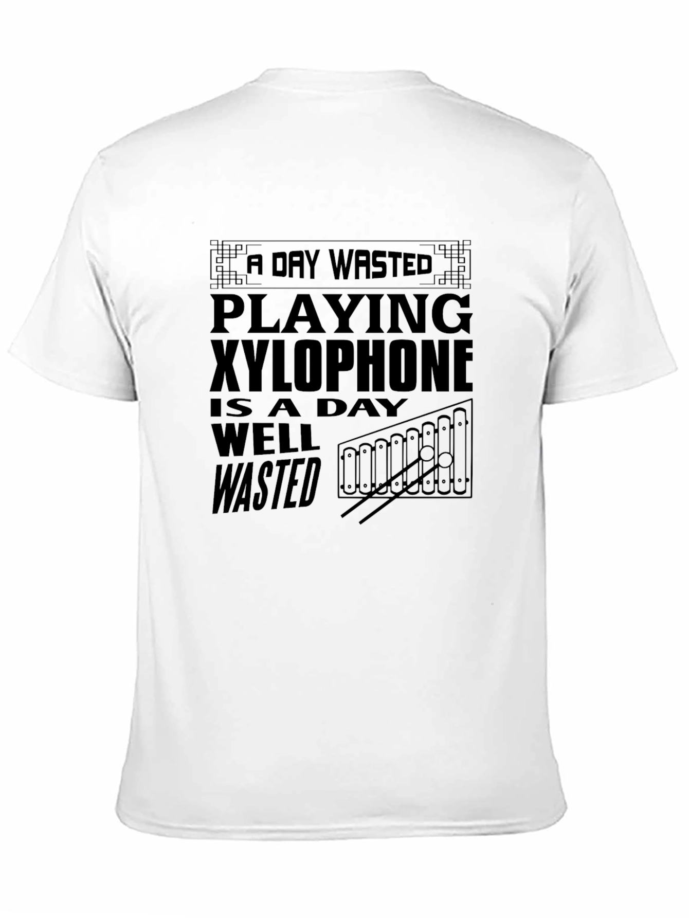 Xylophone Player T-Shirt - A Day Wasted Design