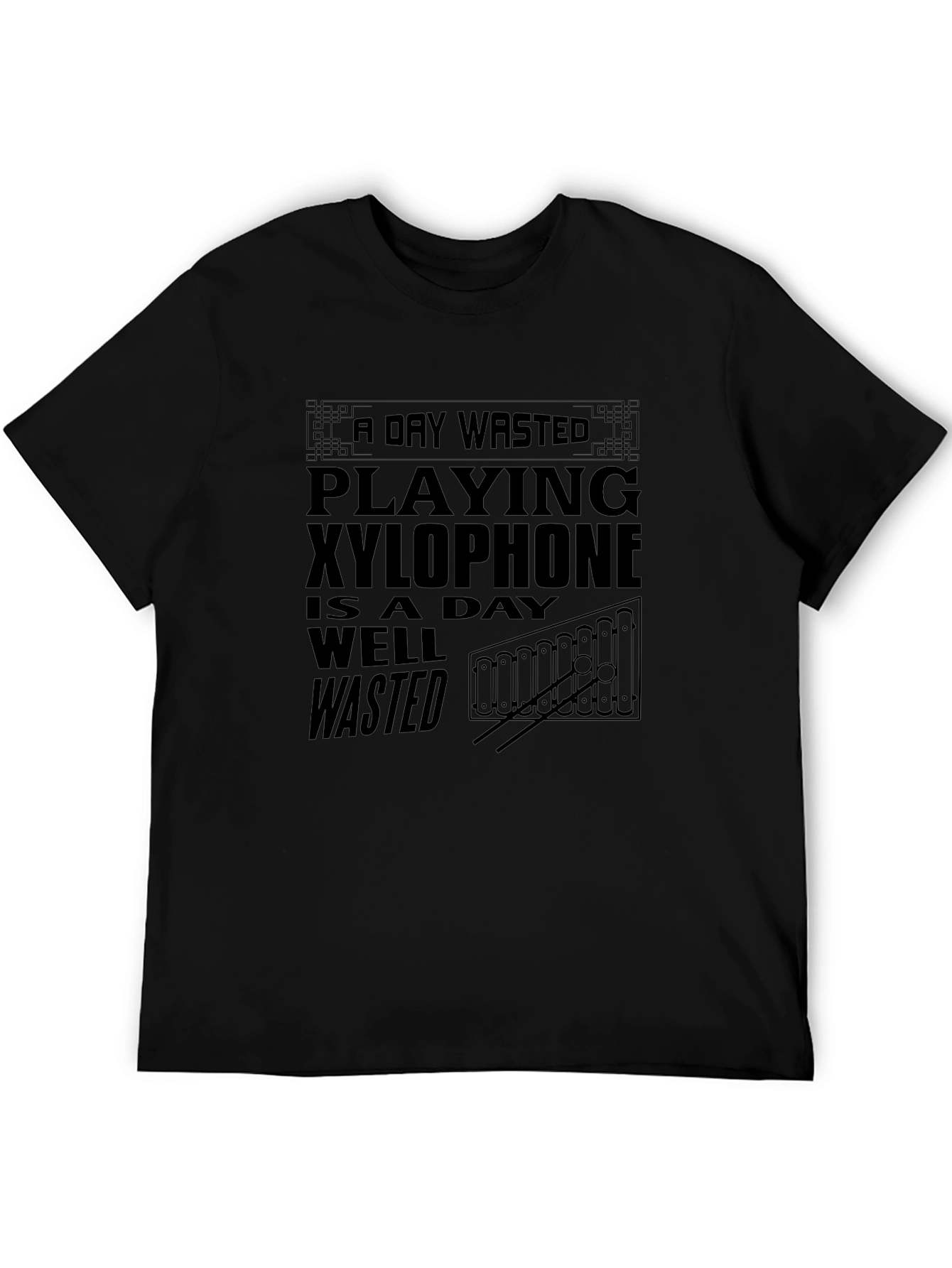 Xylophone Player T-Shirt - A Day Wasted Design