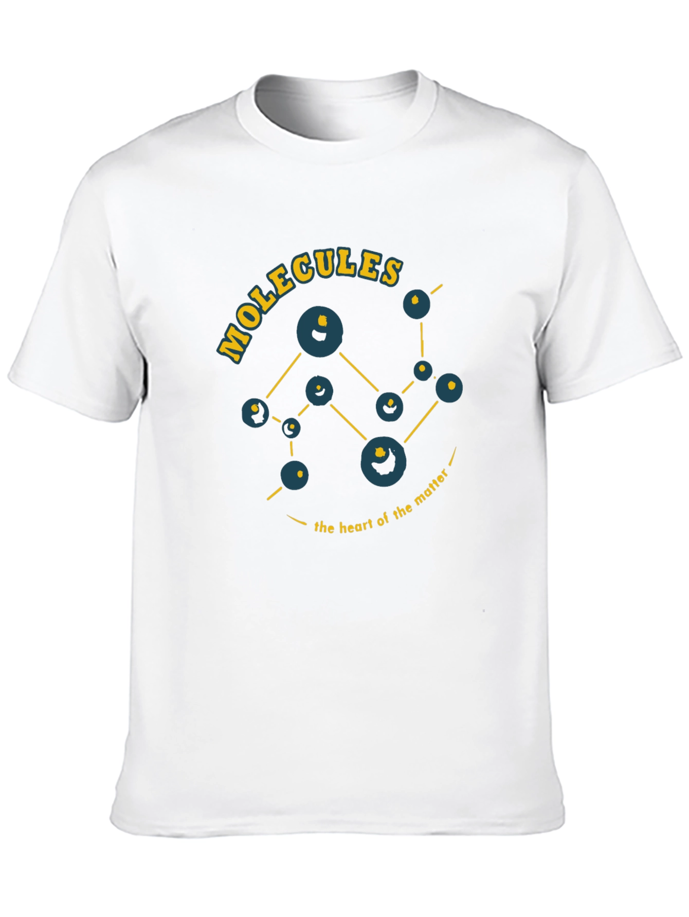 Molecules Graphic T-Shirt - Heart of the Matter