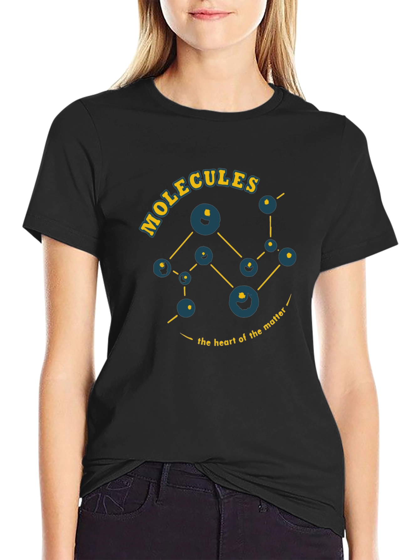 Molecules Graphic T-Shirt - Heart of the Matter