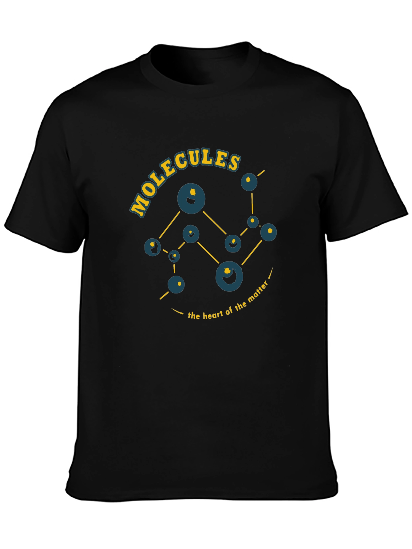 Molecules Graphic T-Shirt - Heart of the Matter