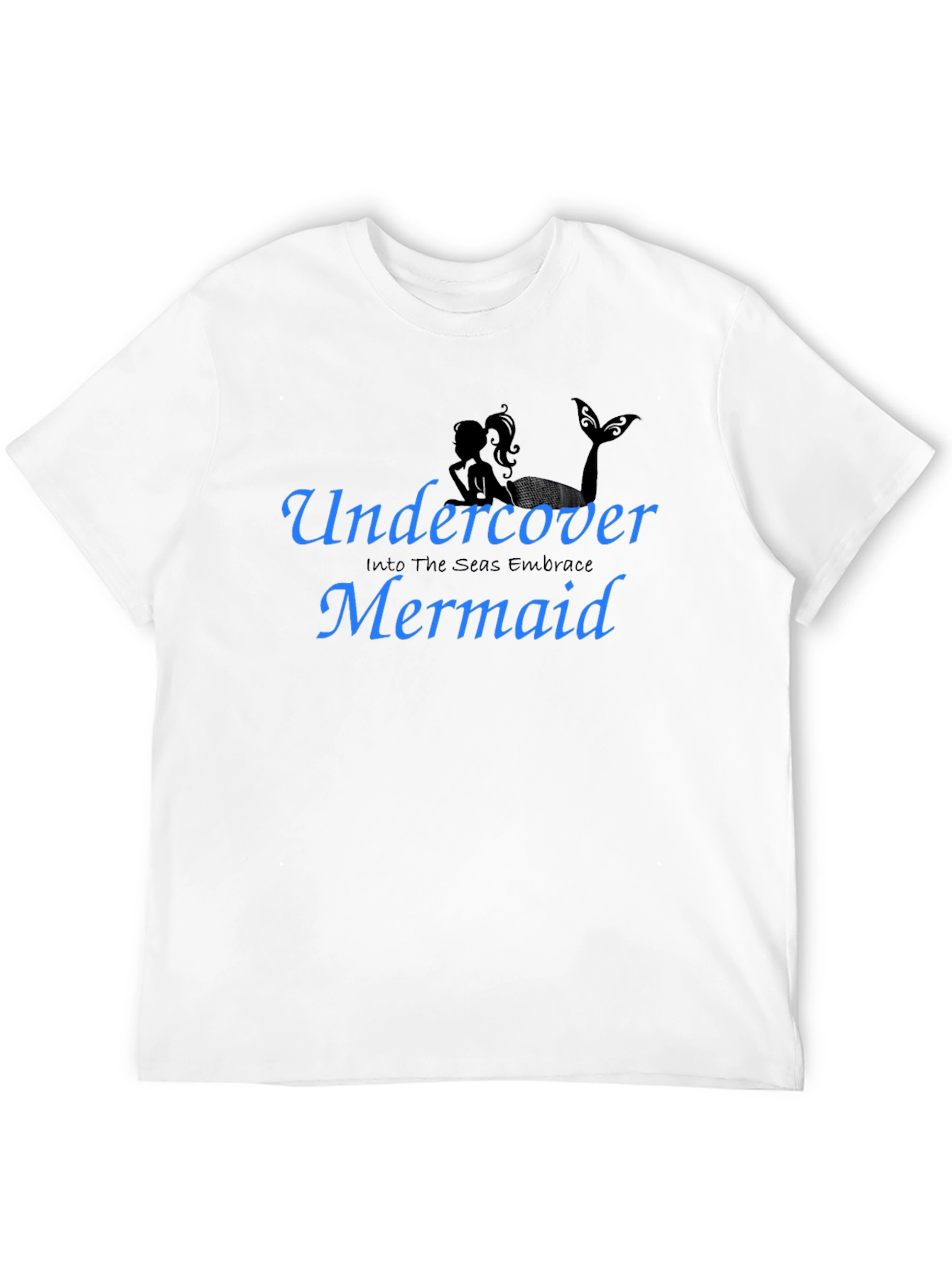 Undercover Mermaid T-Shirt - Black Tee