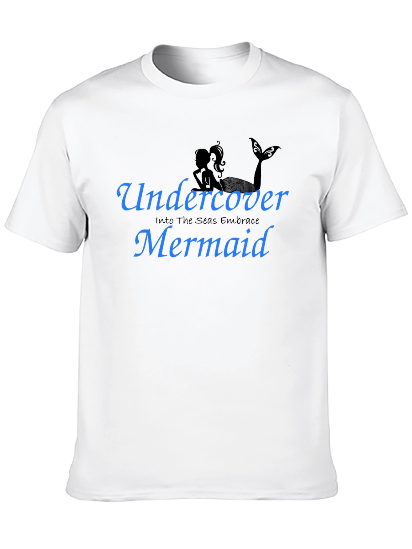 Undercover Mermaid T-Shirt - Black Tee