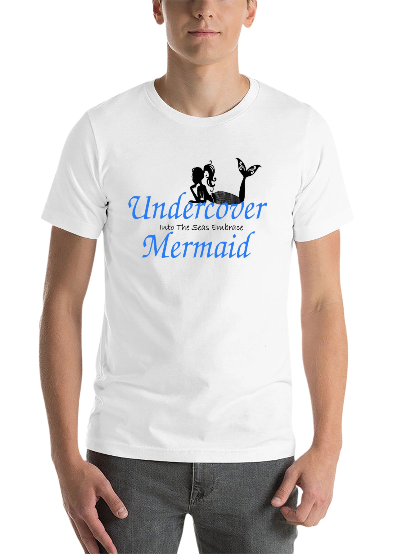 Undercover Mermaid T-Shirt - Black Tee
