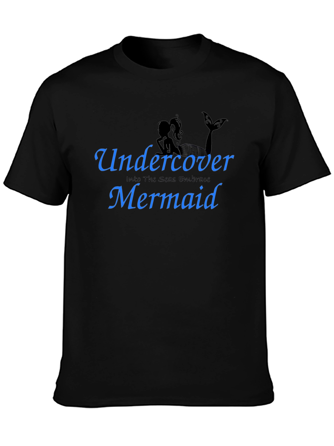 Undercover Mermaid T-Shirt - Black Tee