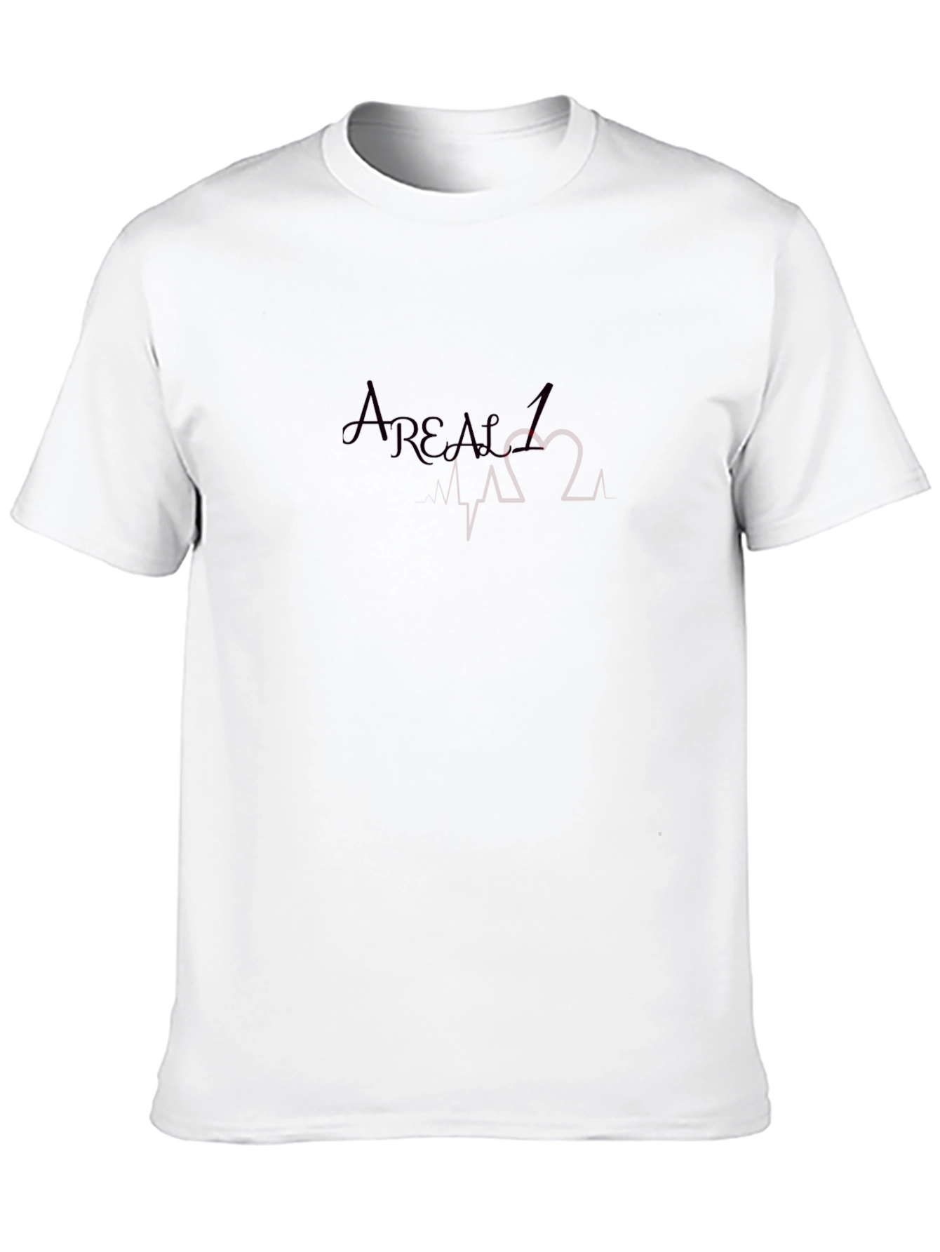 Stylish Black T-Shirt with AREAL 1 Text