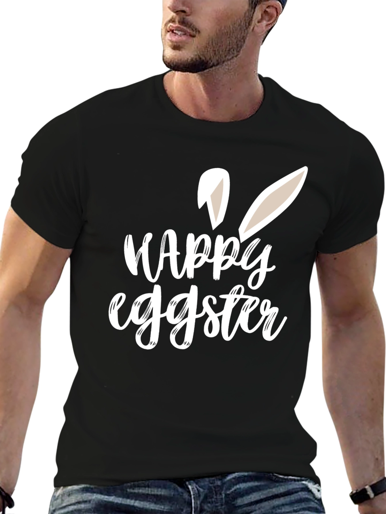 Happy Eggster T-Shirt - Easter Bunny Tee