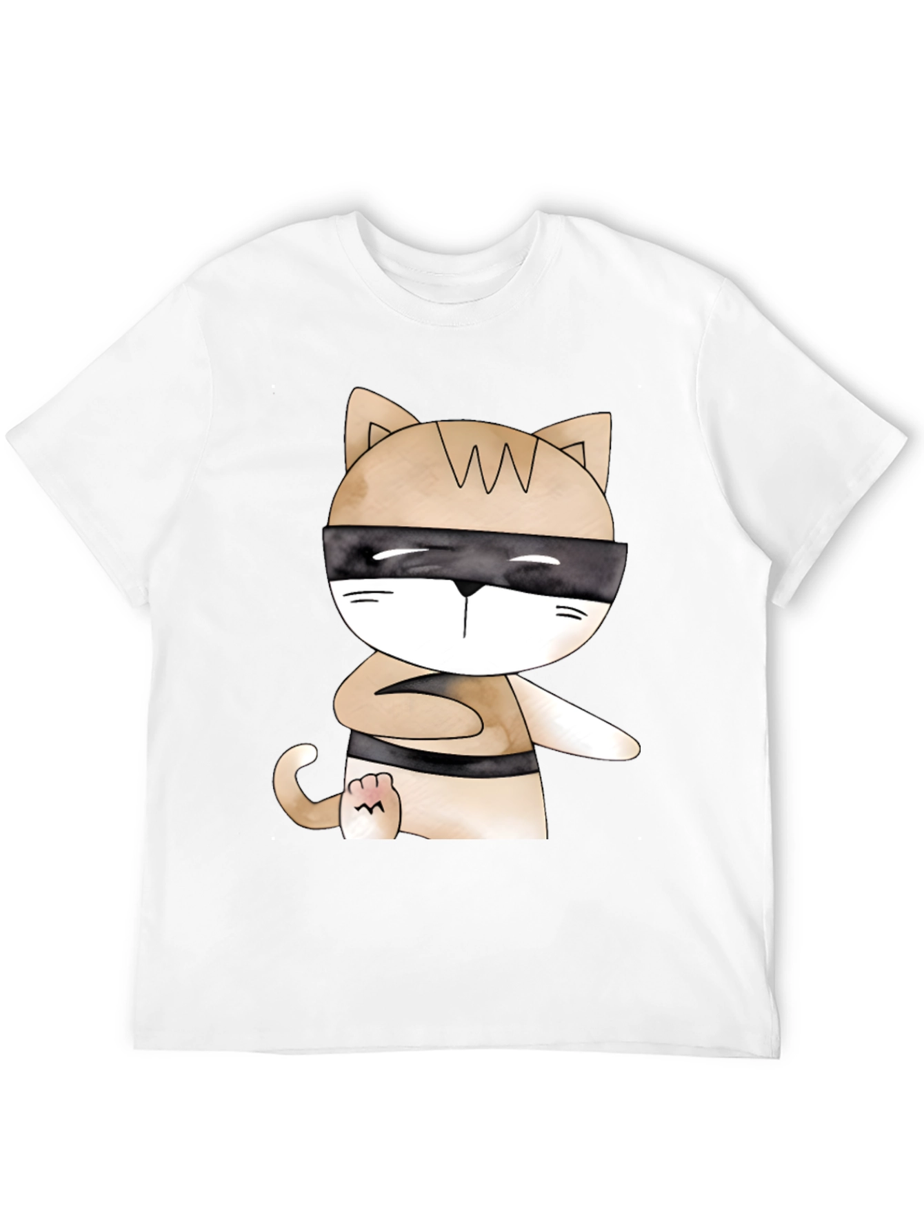 Ninja Cat T-Shirt - Stealth Mode Style