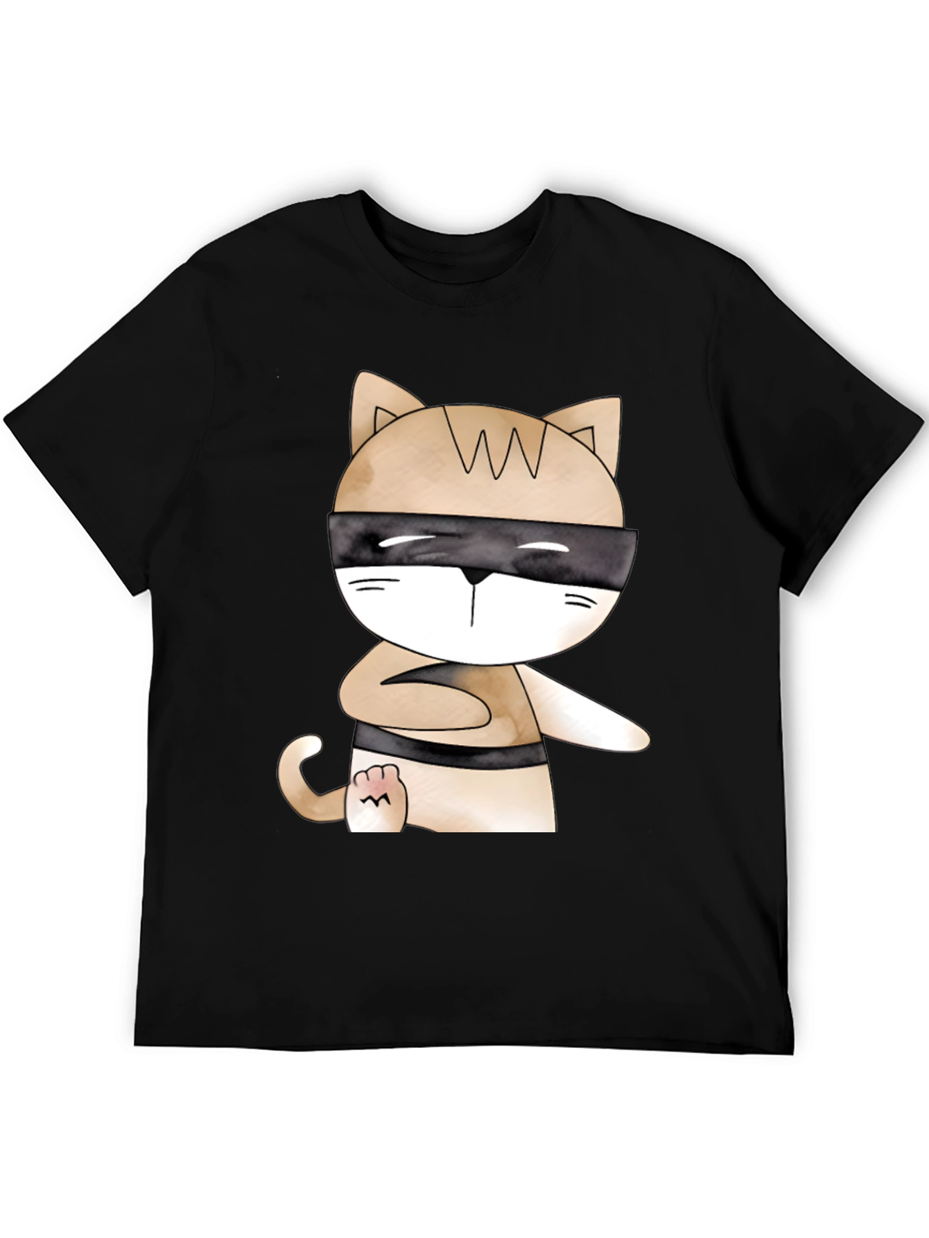 Ninja Cat T-Shirt - Stealth Mode Style
