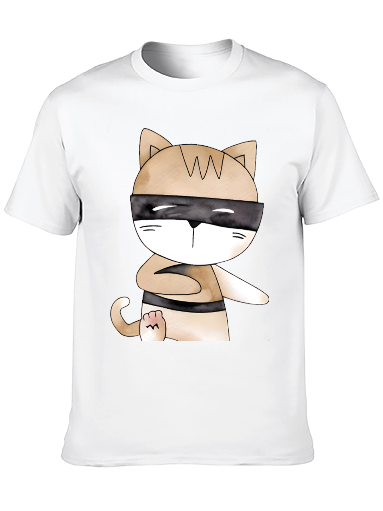 Ninja Cat T-Shirt - Stealth Mode Style
