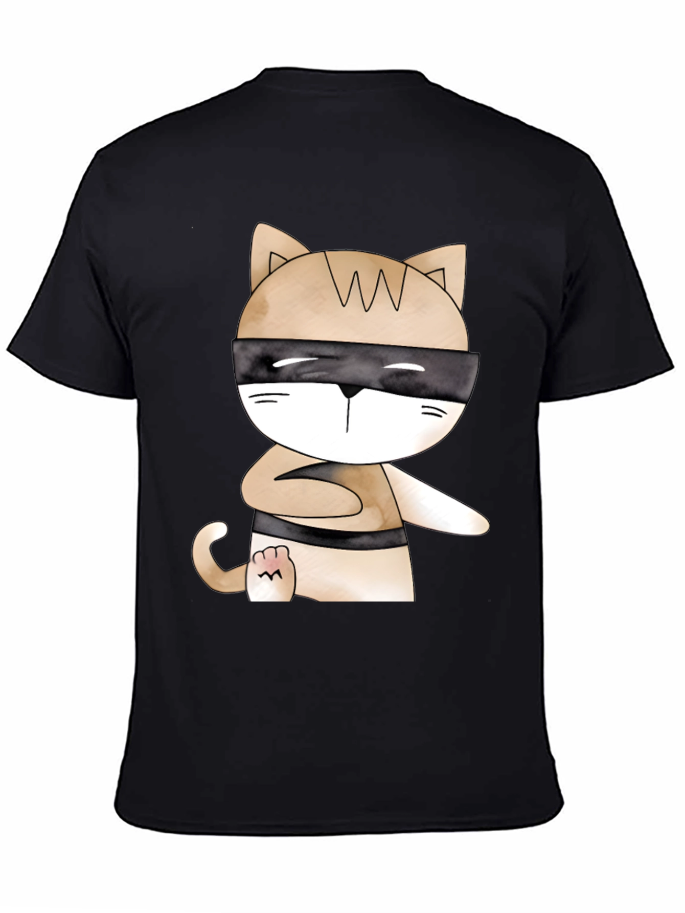 Ninja Cat T-Shirt - Stealth Mode Style