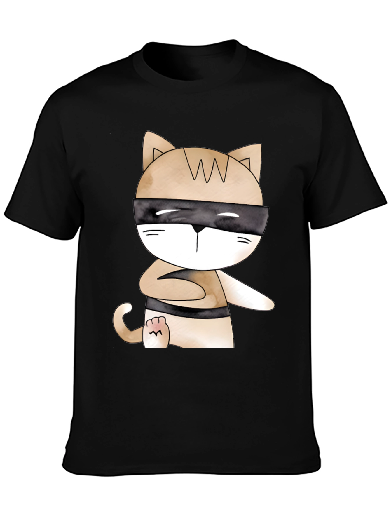 Ninja Cat T-Shirt - Stealth Mode Style