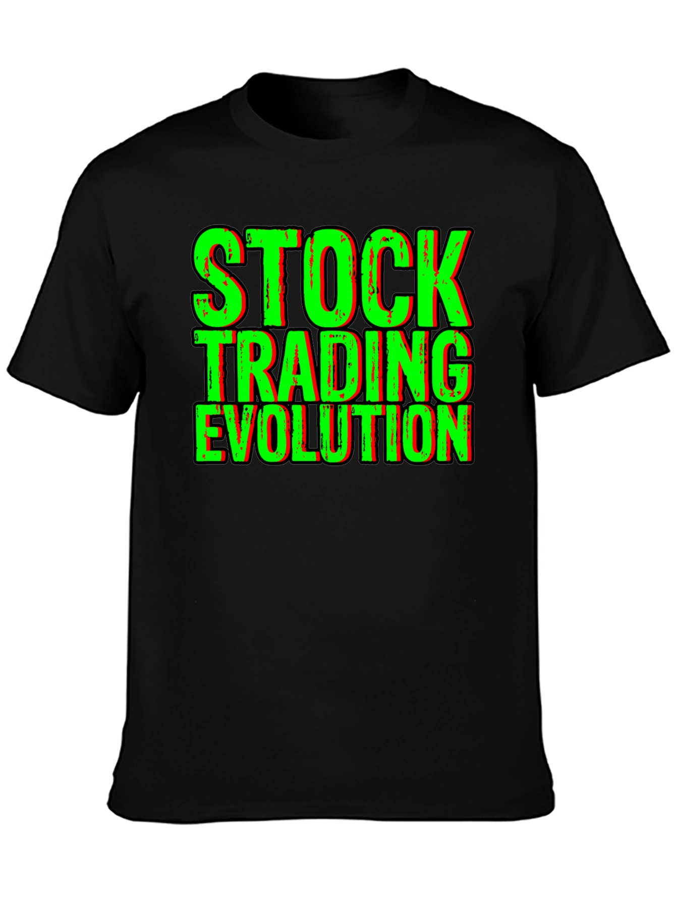 Stock Trading Evolution Graphic Tee