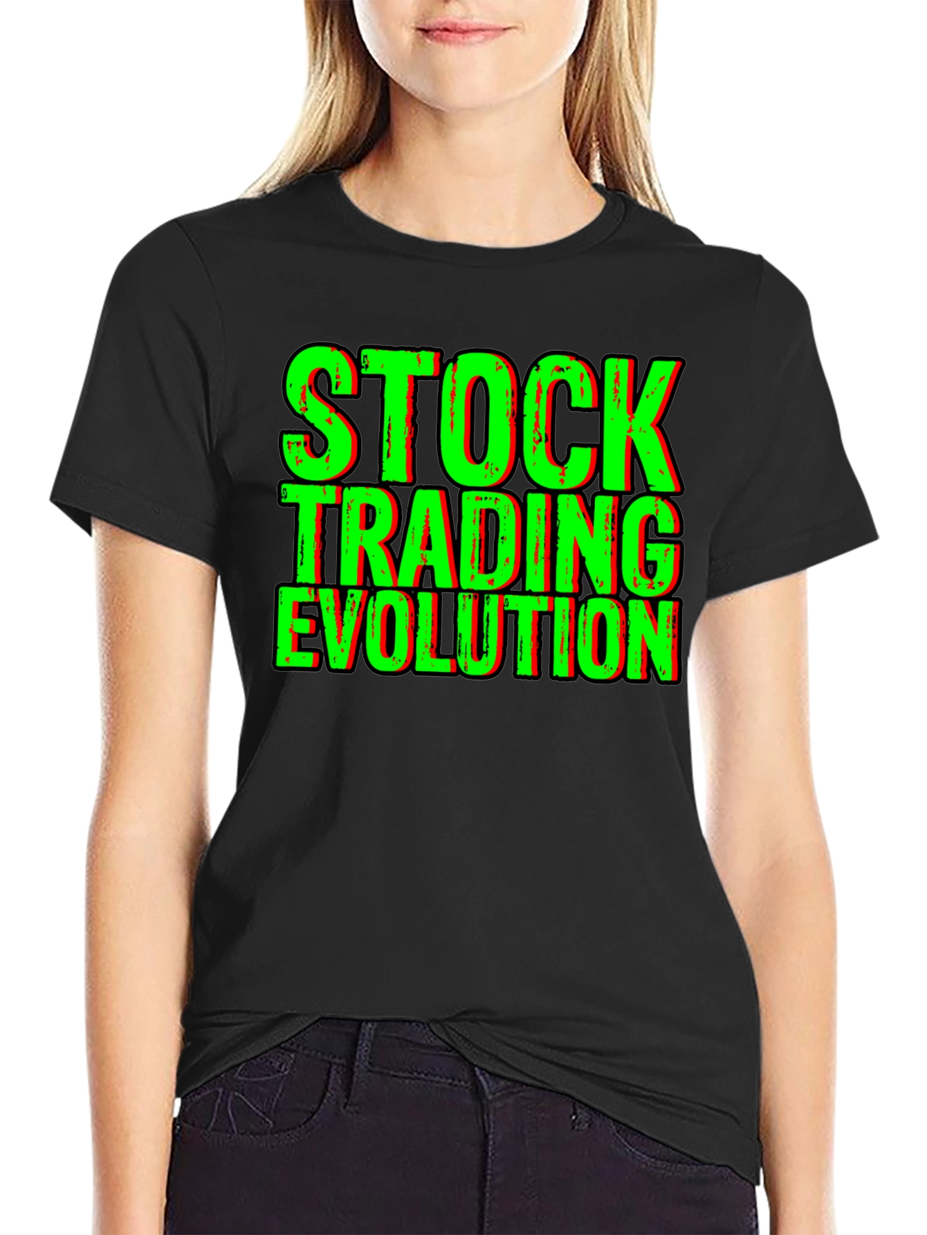 Stock Trading Evolution Graphic Tee