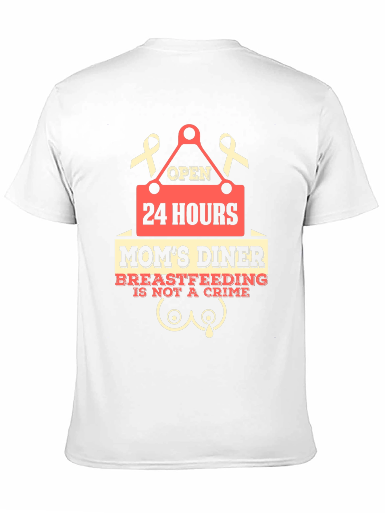 Moms Diner Breastfeeding T-Shirt