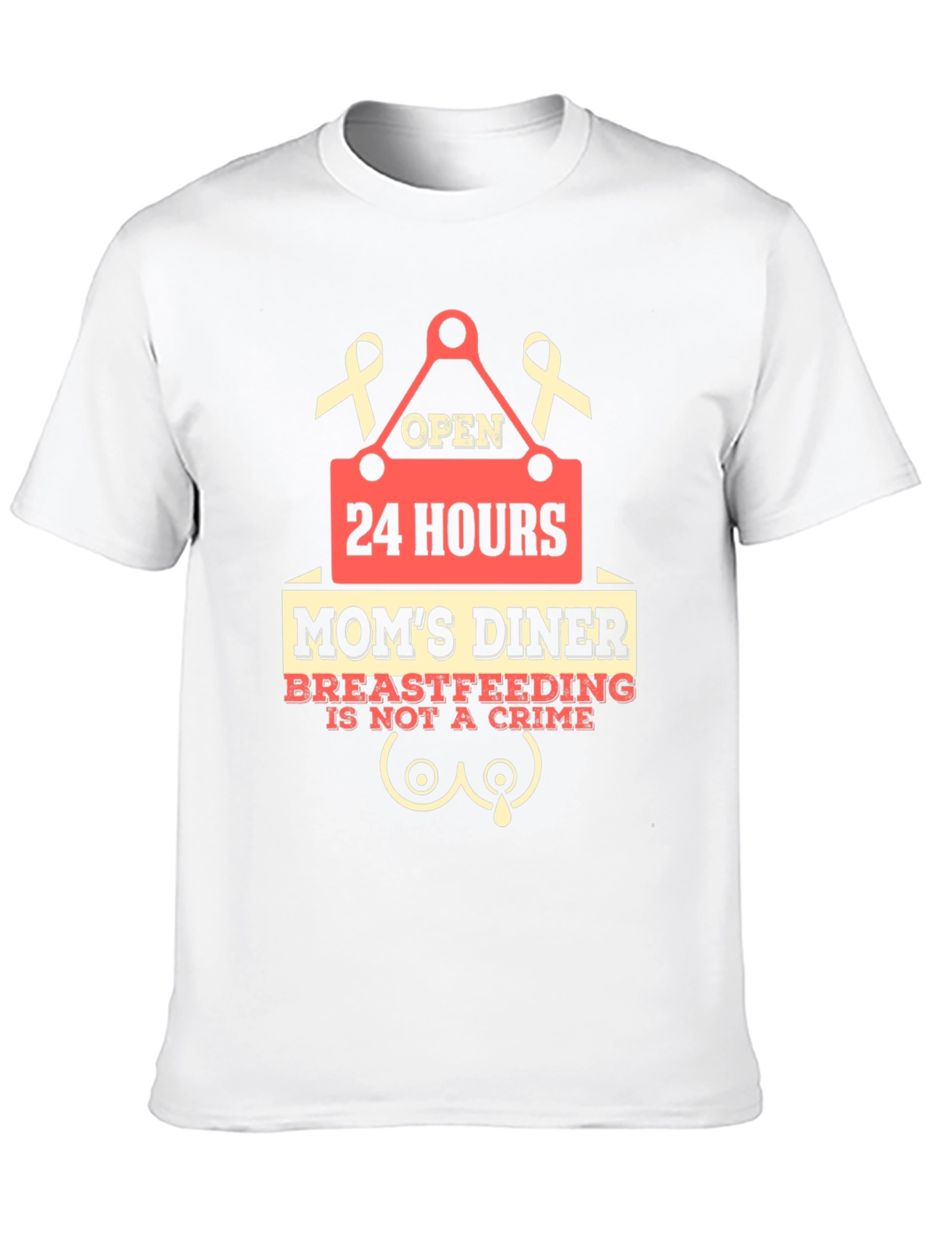 Moms Diner Breastfeeding T-Shirt