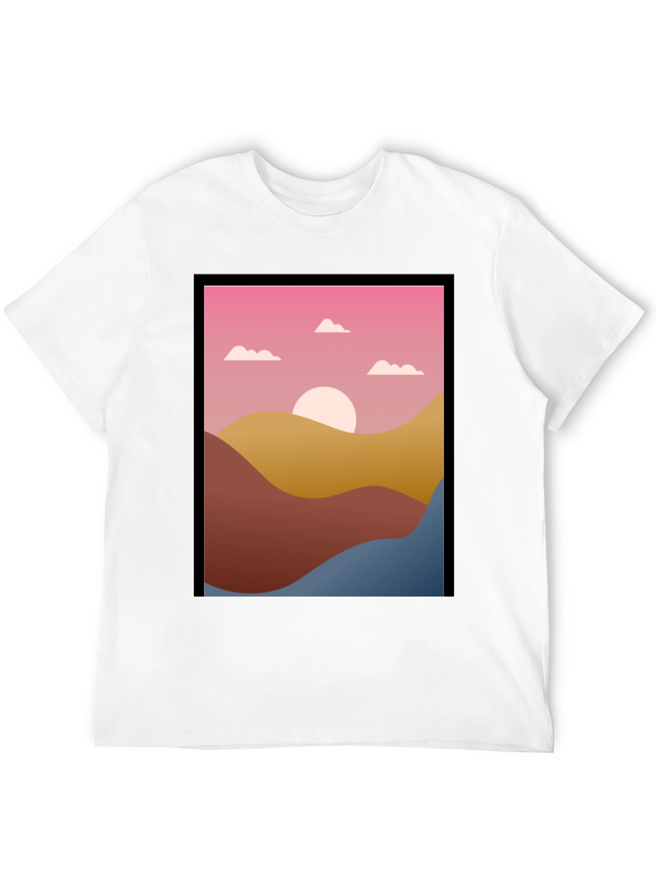 Sunset Hills Graphic Tee - Stylish Unisex T-Shirt