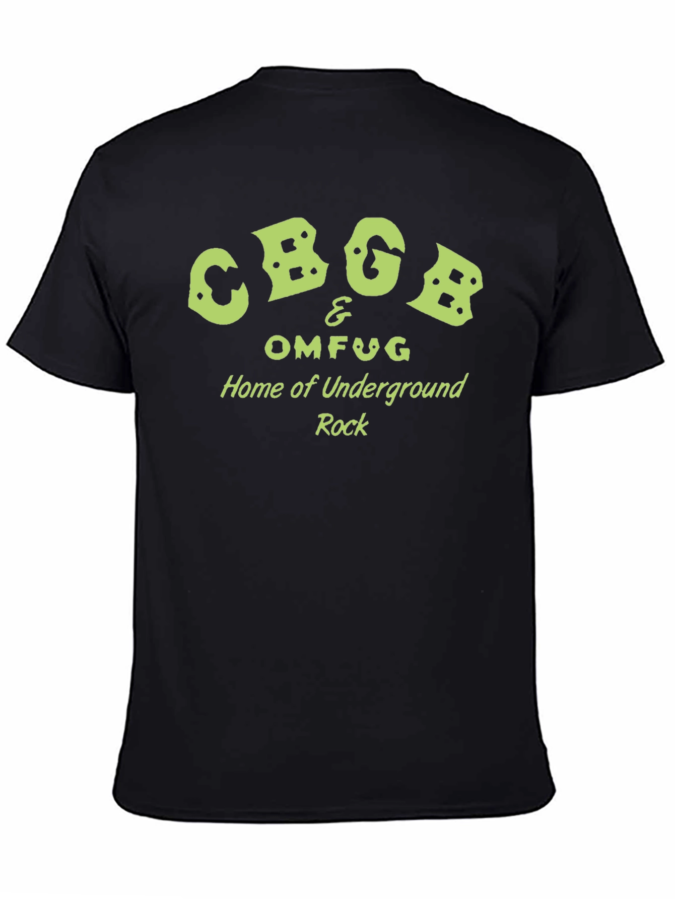CBGB OMFUG Black Graphic Tee