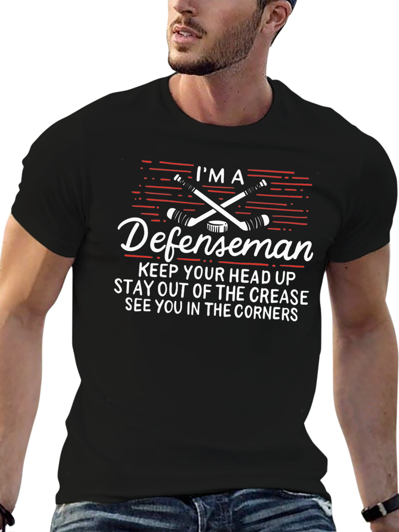 Hockey Defenseman T-Shirt