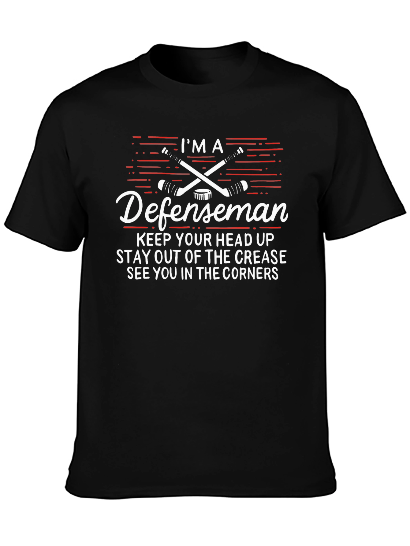 Hockey Defenseman T-Shirt