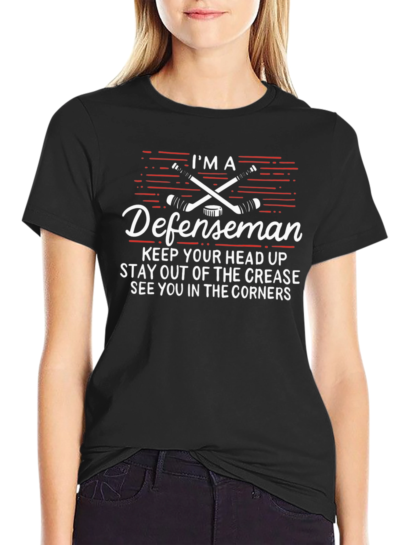 Hockey Defenseman T-Shirt