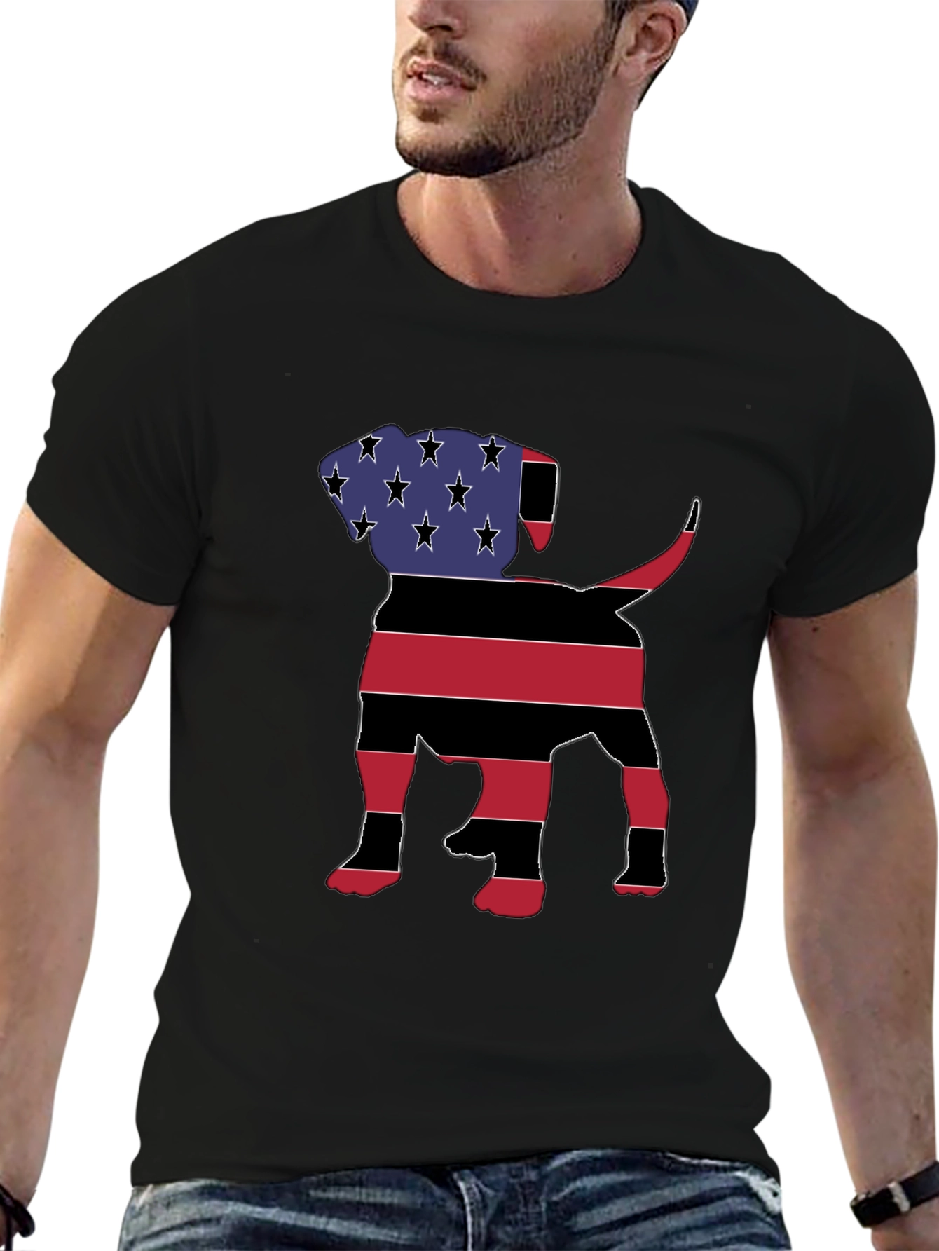 Patriotic Dog T-Shirt