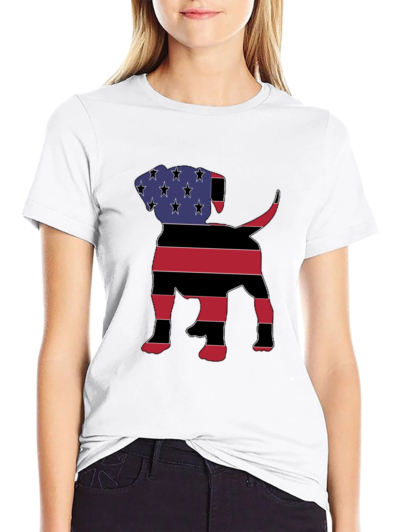 Patriotic Dog T-Shirt