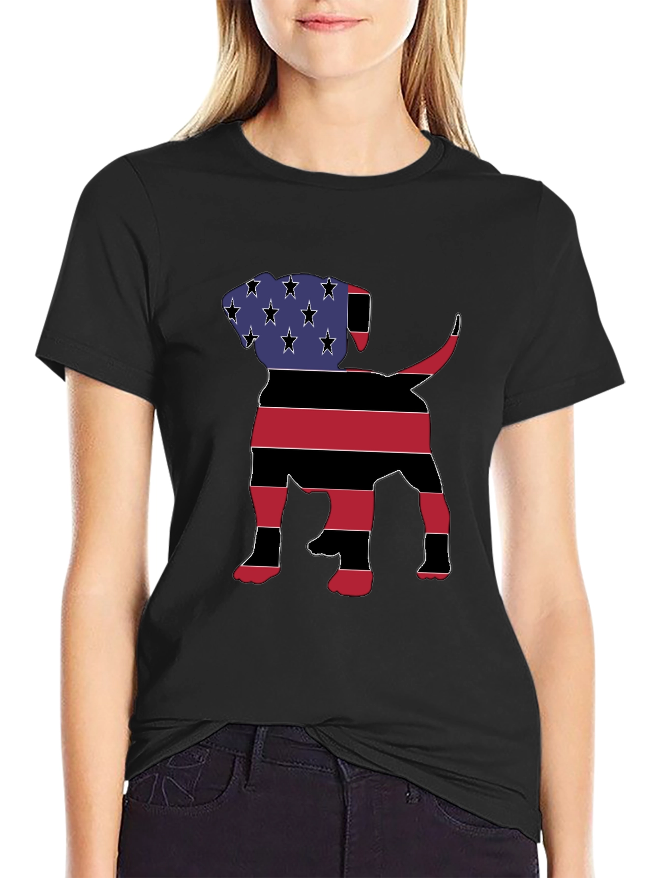 Patriotic Dog T-Shirt