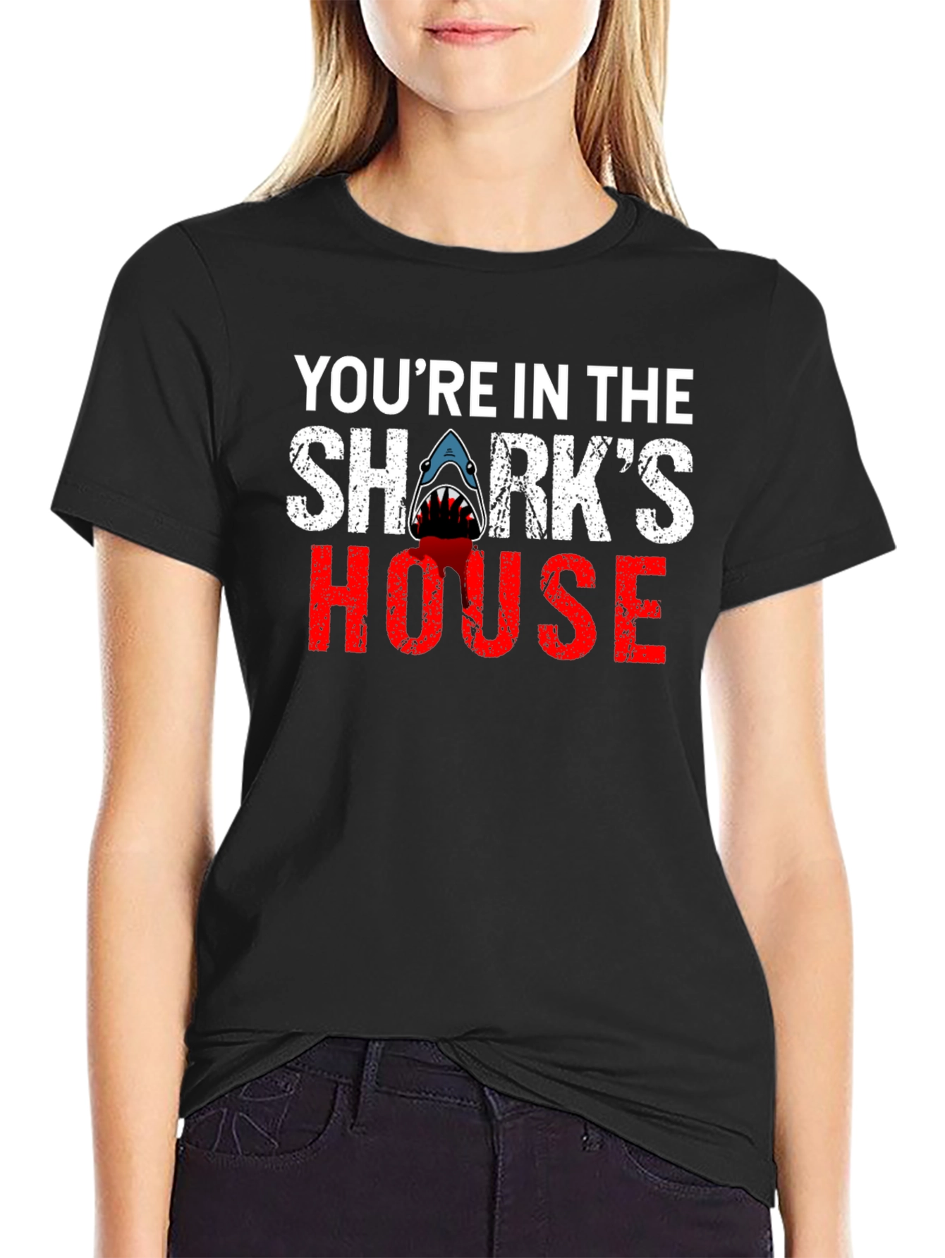 Sharks House Graphic Tee