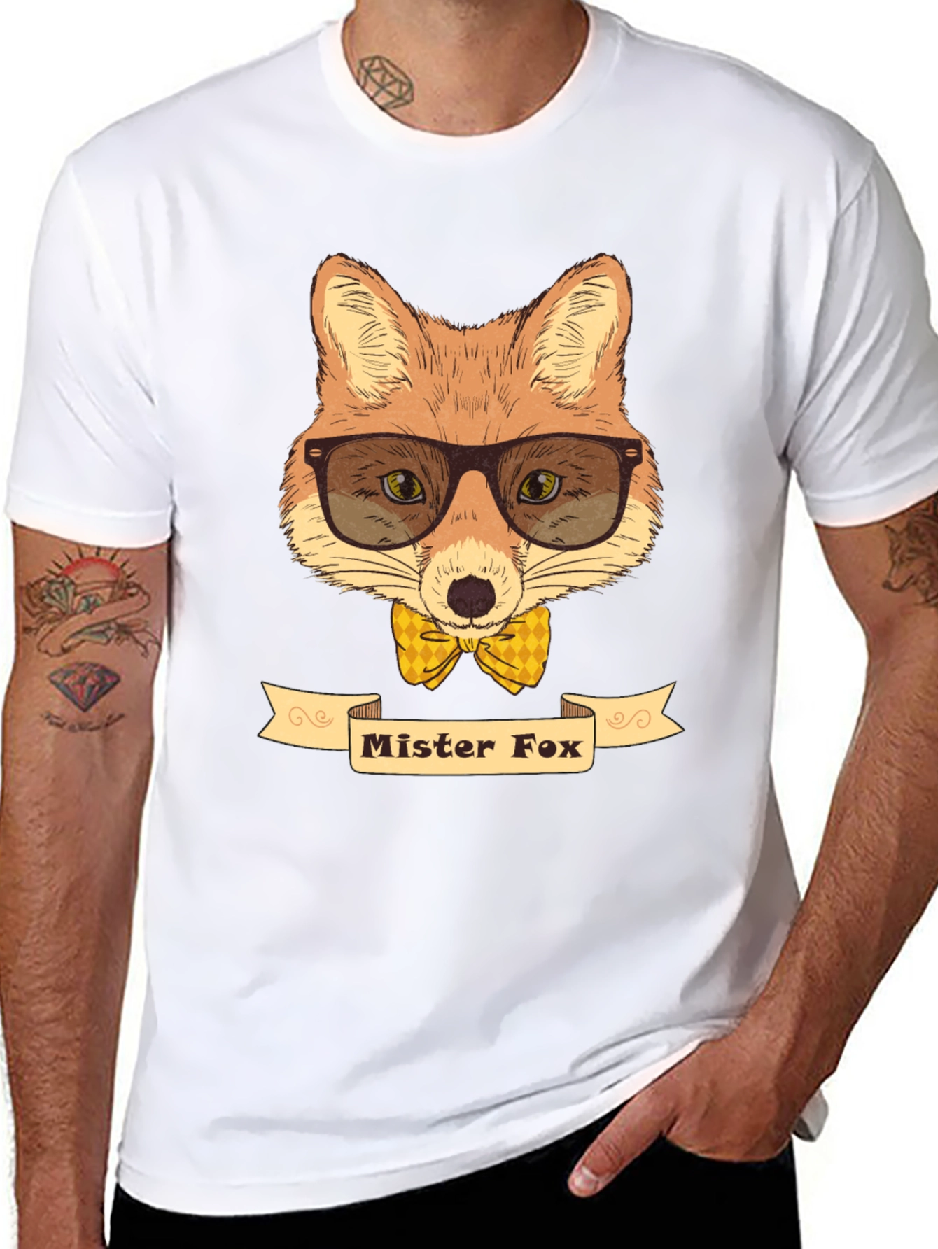 Mr. Fox Graphic Tee - Stylish Novelty Shirt