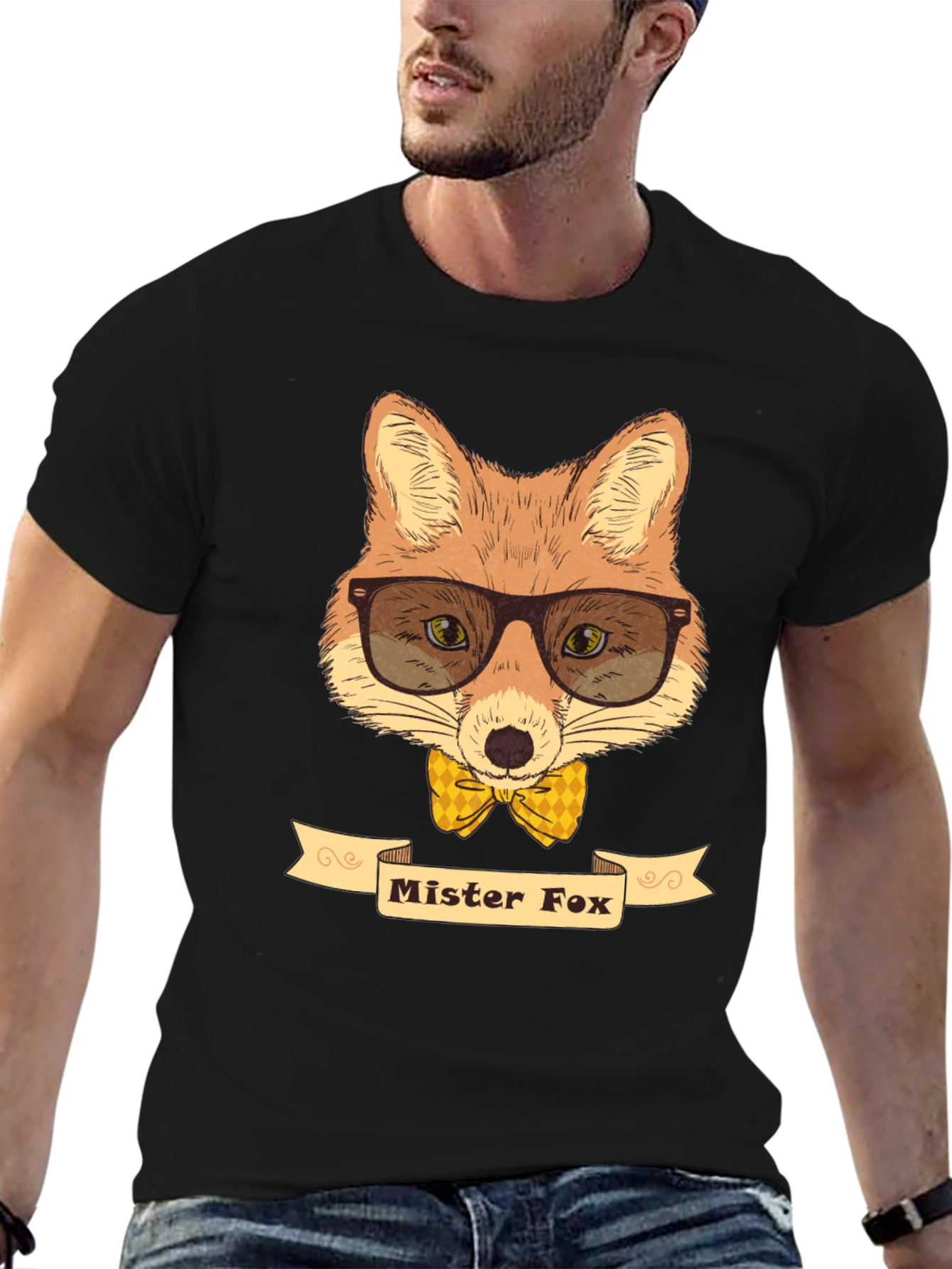 Mr. Fox Graphic Tee - Stylish Novelty Shirt
