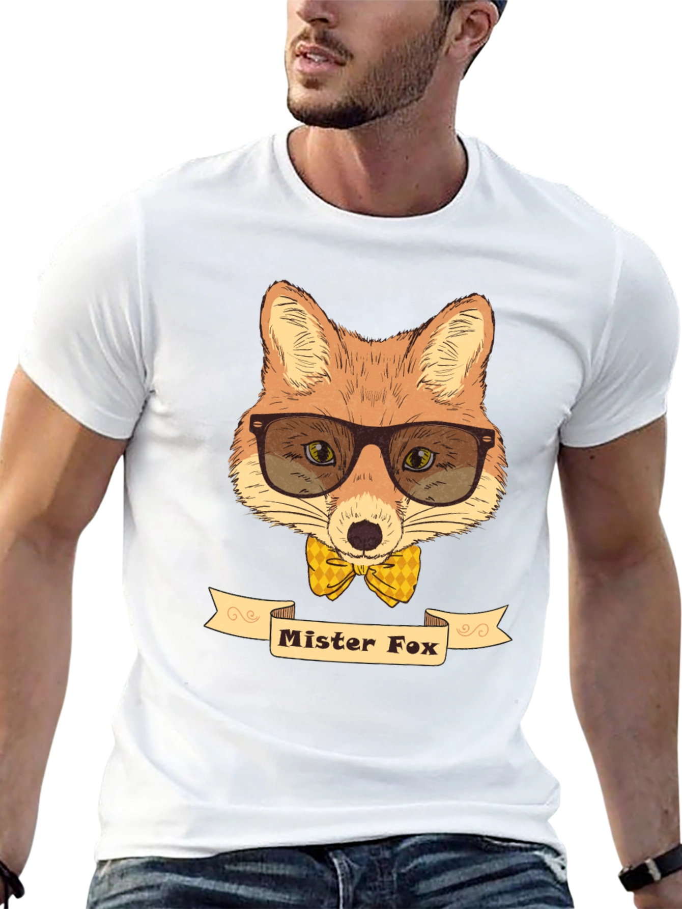 Mr. Fox Graphic Tee - Stylish Novelty Shirt