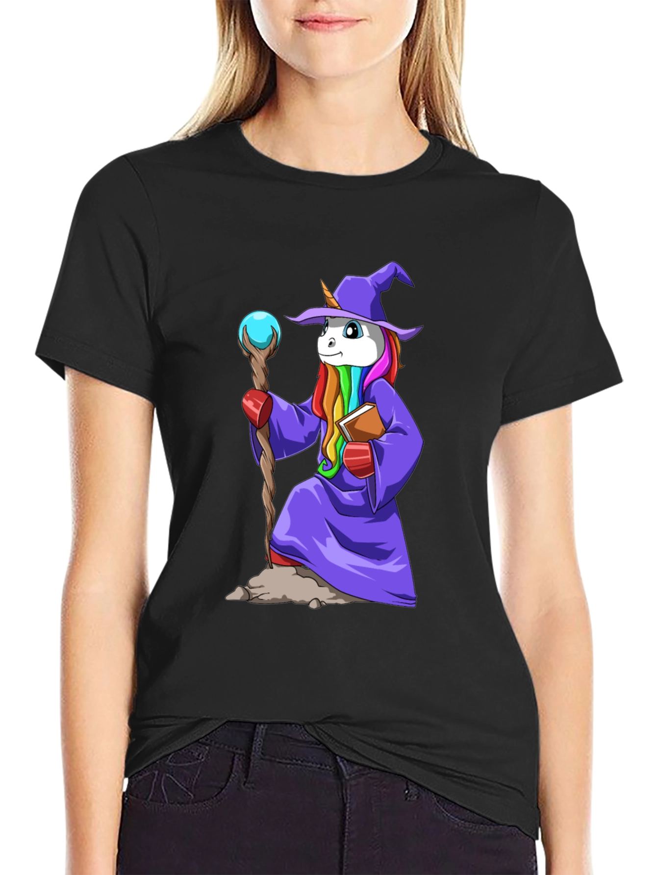Unicorn Wizard Graphic Tee