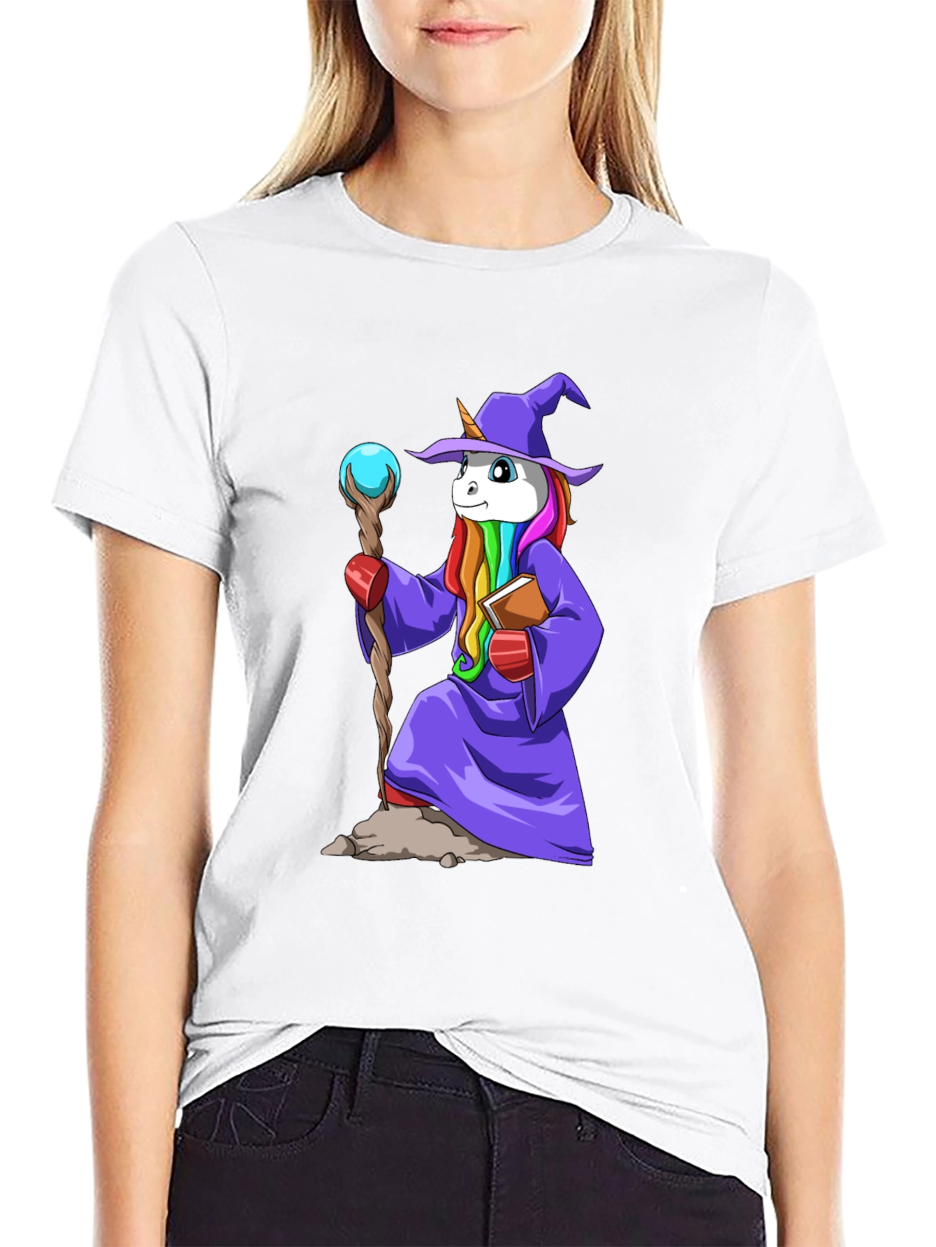 Unicorn Wizard Graphic Tee