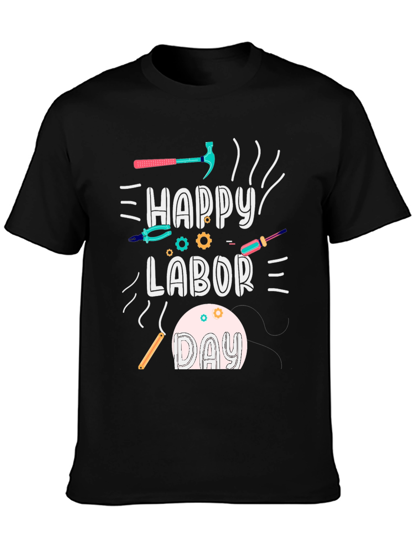 Happy Labor Day Graphic T-Shirt