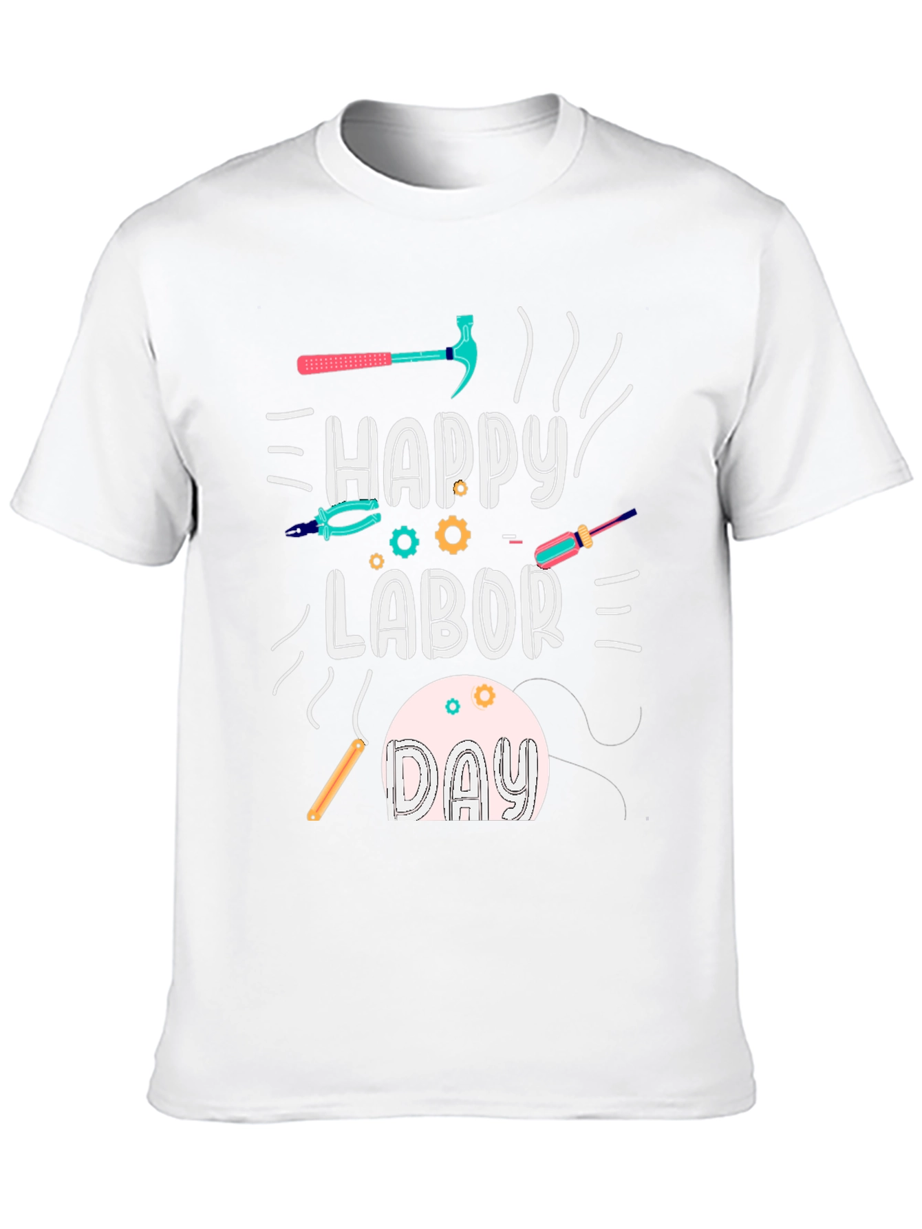 Happy Labor Day Graphic T-Shirt
