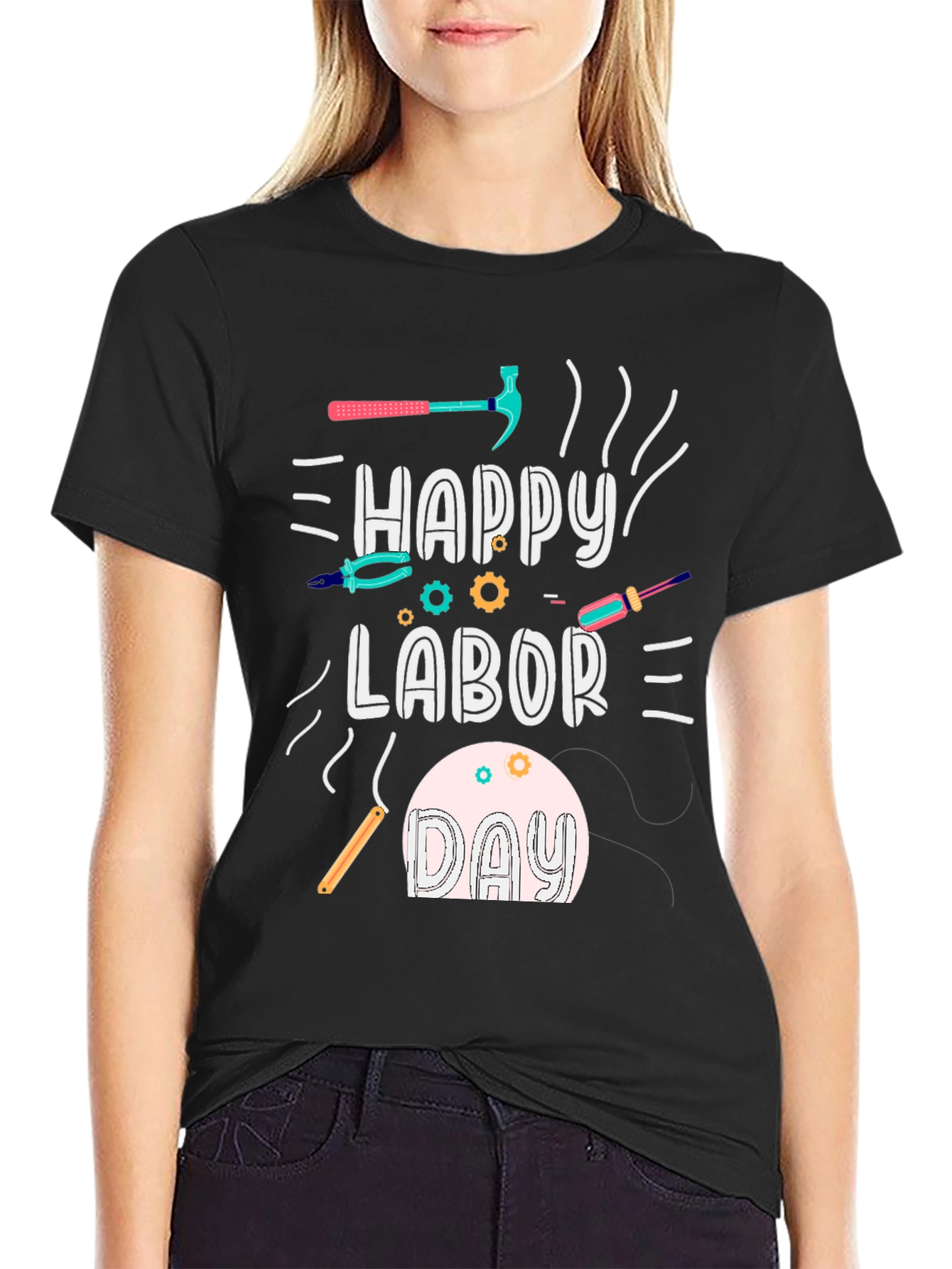 Happy Labor Day Graphic T-Shirt
