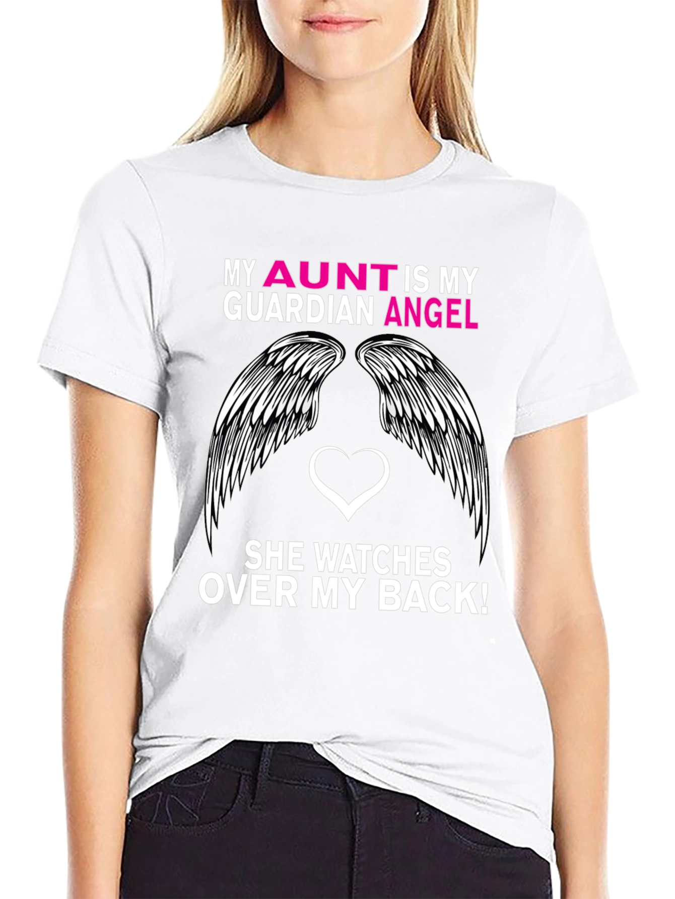 My Aunt Is My Guardian Angel T-Shirt