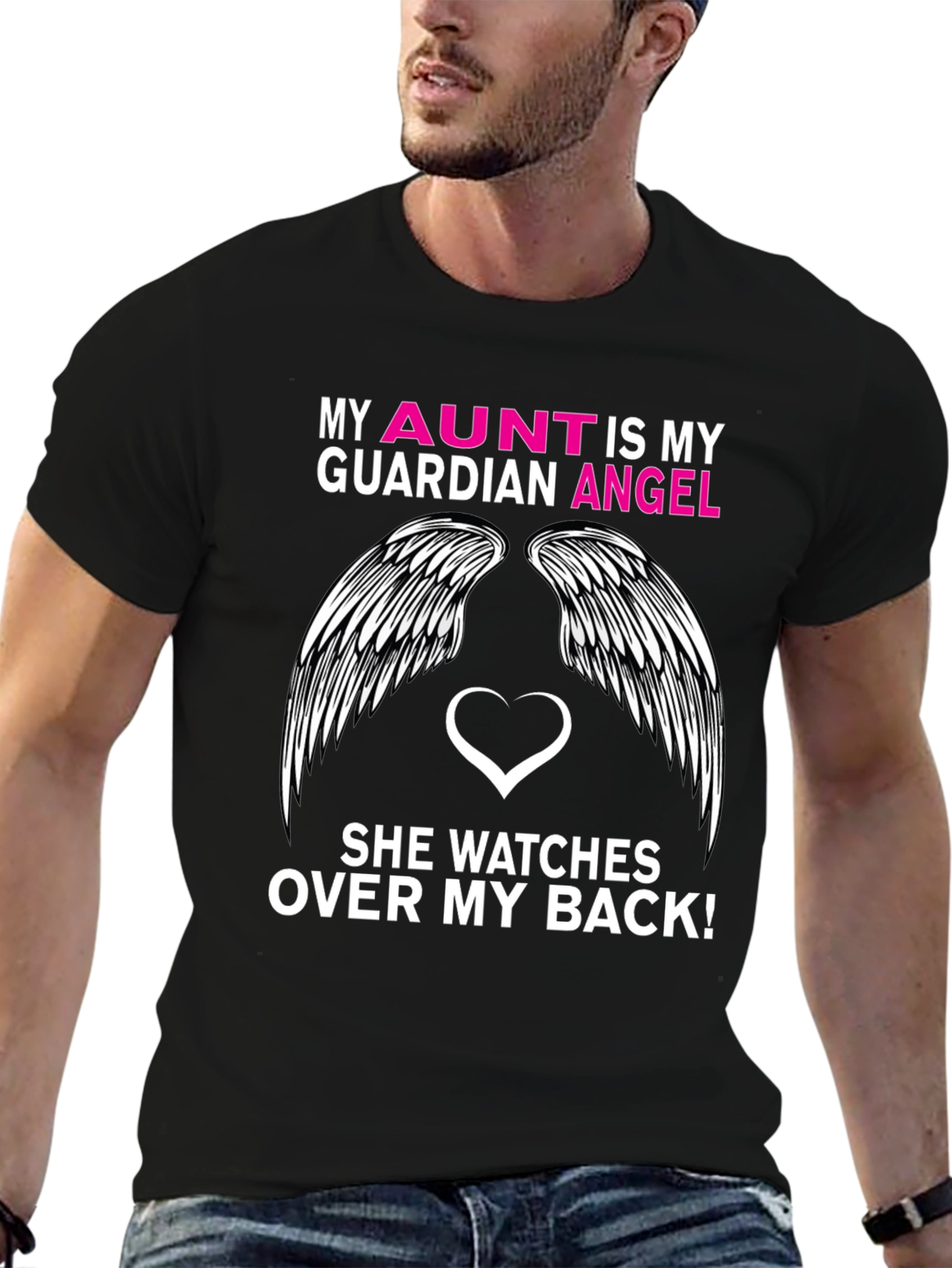 My Aunt Is My Guardian Angel T-Shirt