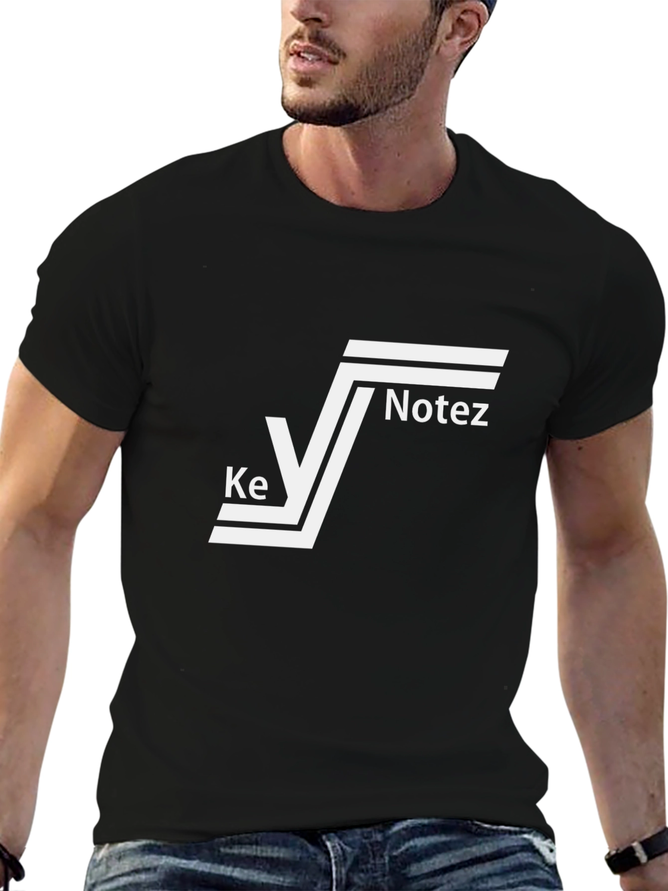 Ke Notez T-Shirt - Black