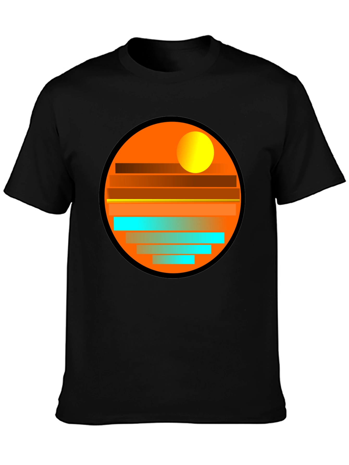 Sunset Horizon Graphic Tee