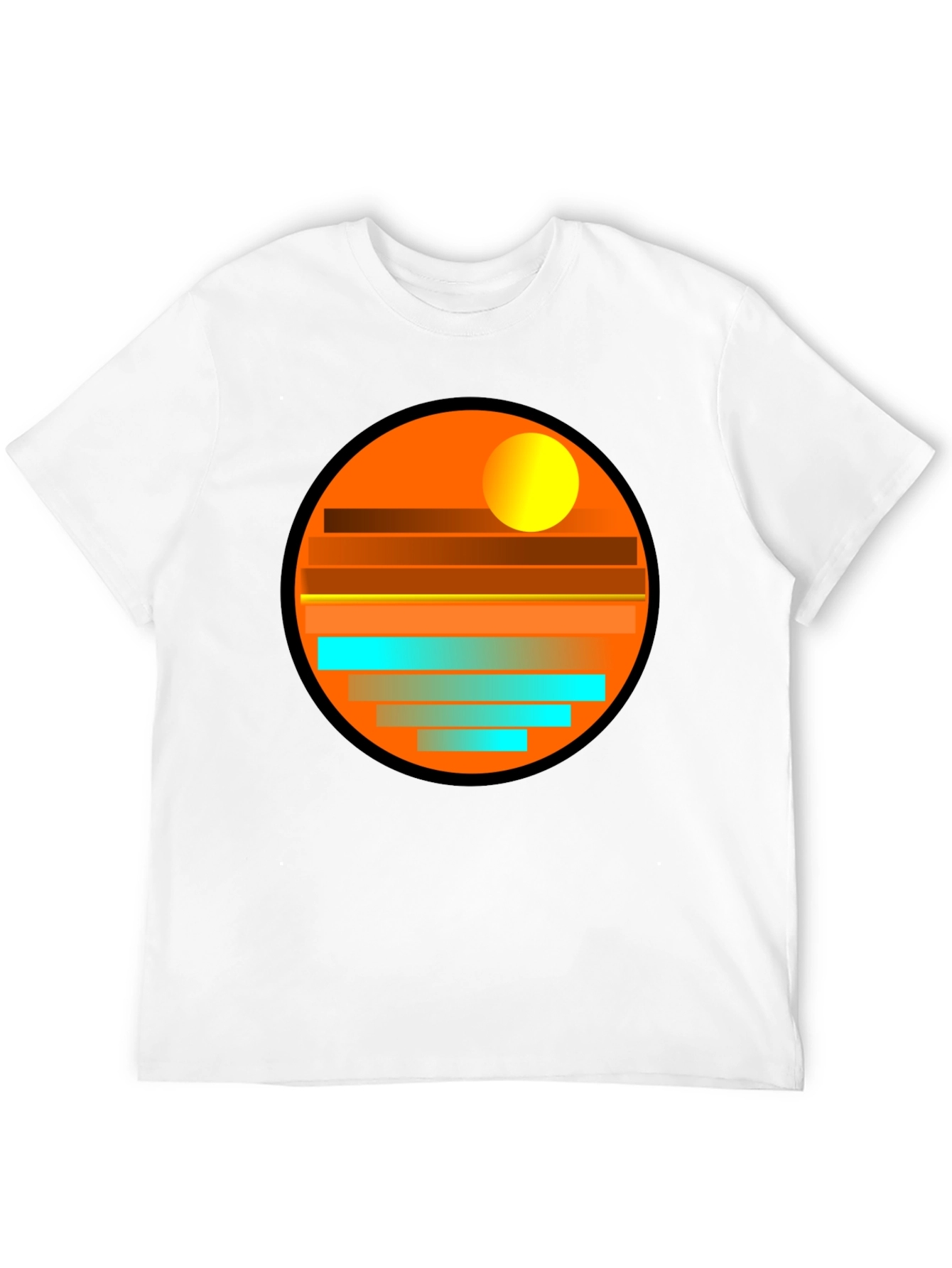 Sunset Horizon Graphic Tee