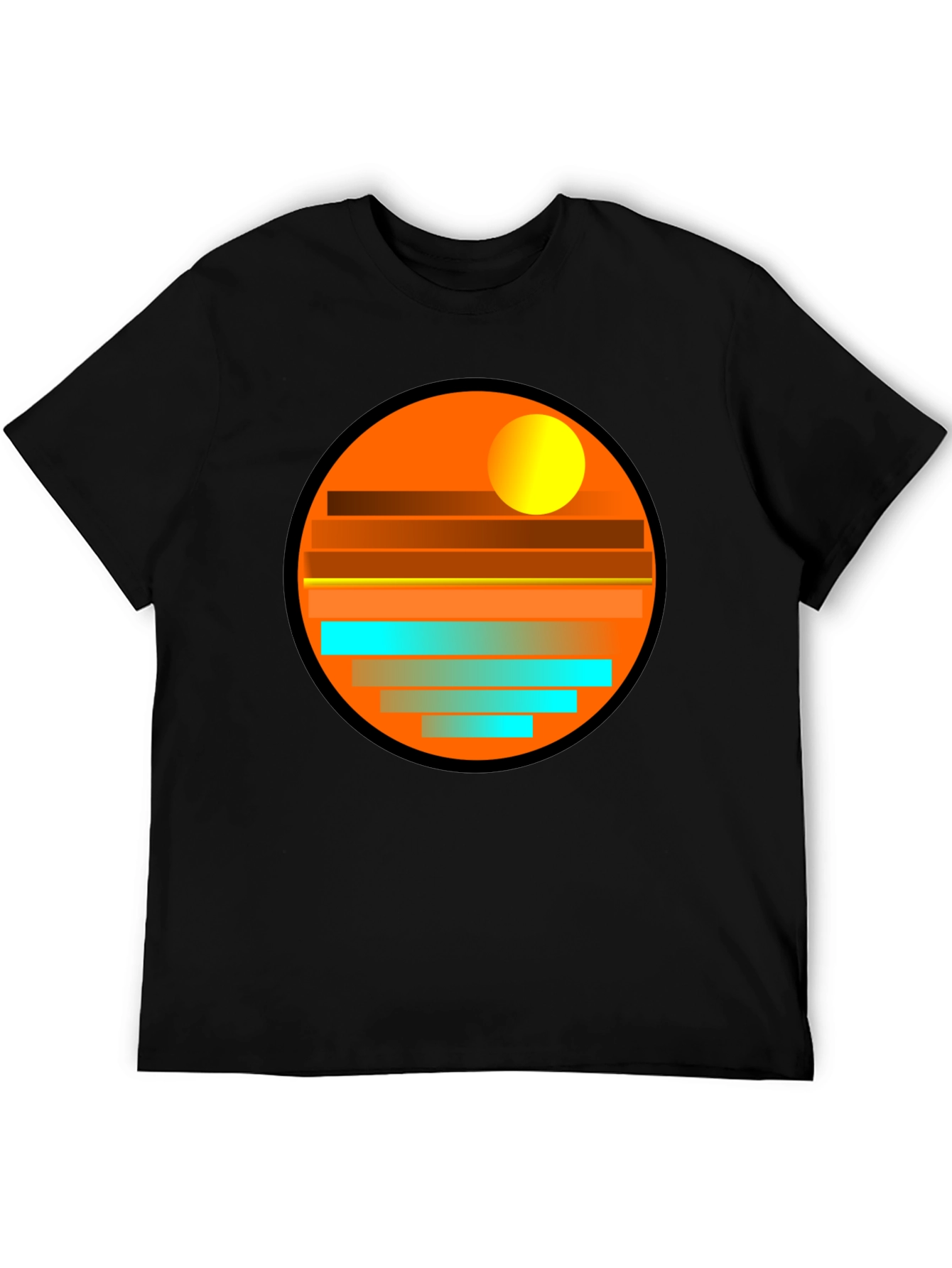 Sunset Horizon Graphic Tee