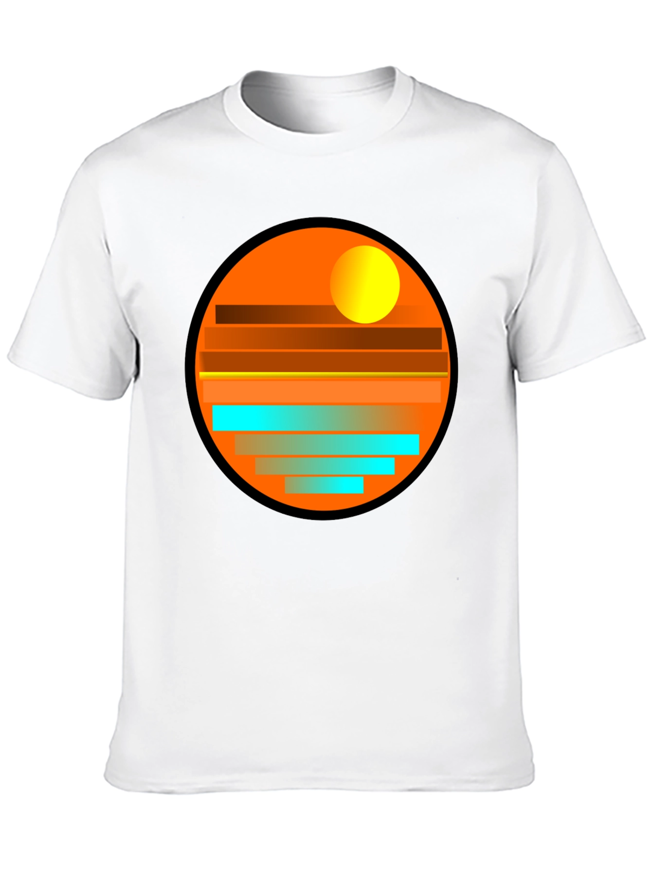 Sunset Horizon Graphic Tee