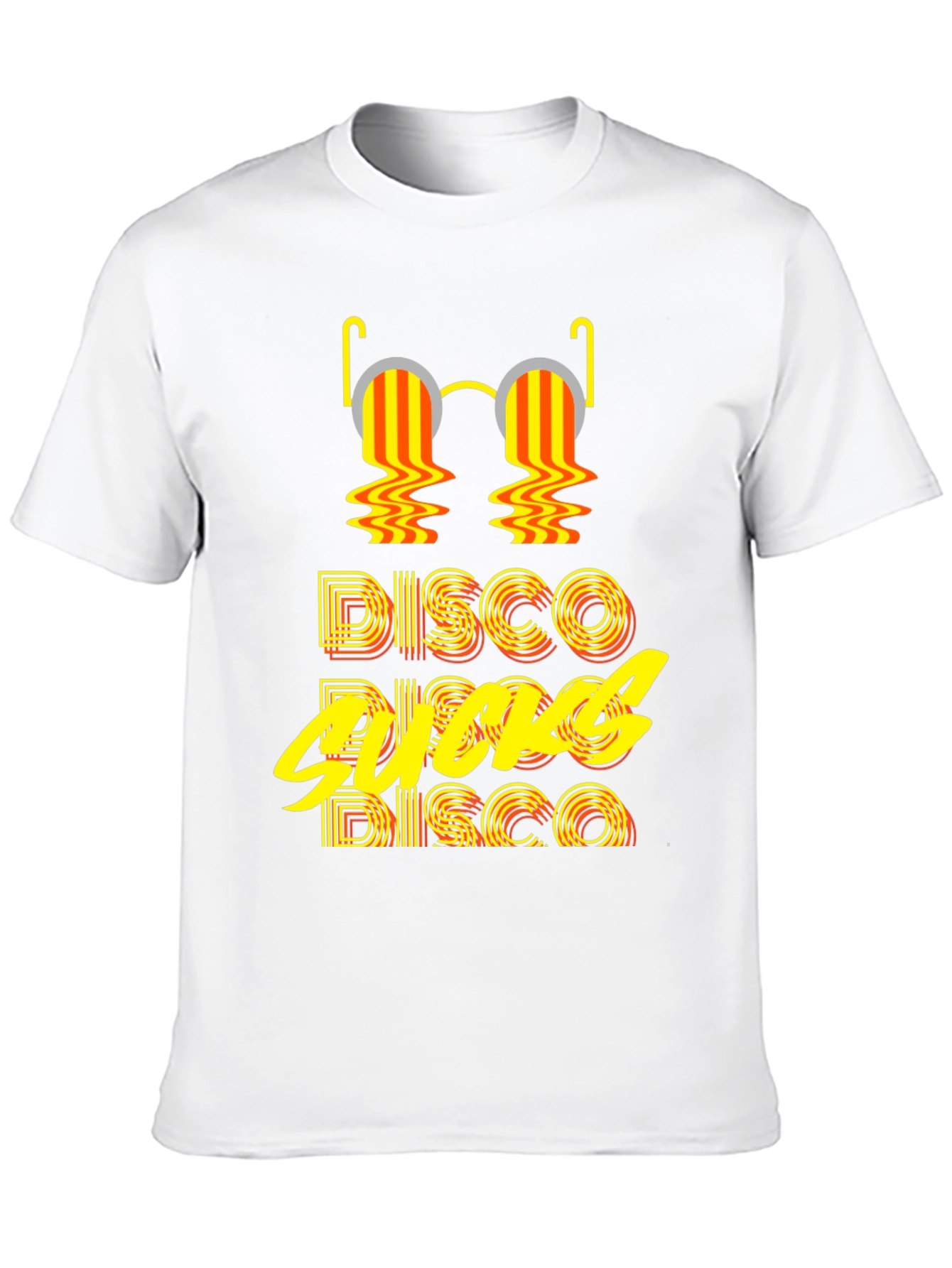 Retro Disco Sucks Graphic T-Shirt
